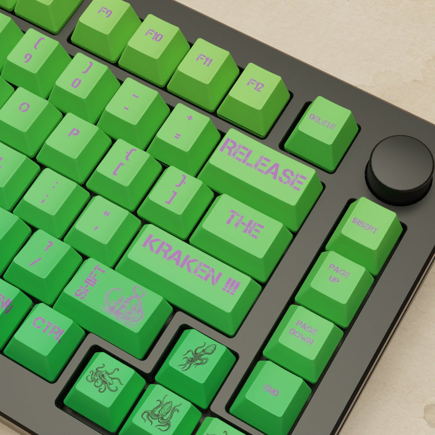 Monsgeek M1W - 75% Blender 3D ( Kraken ) Mechanical Keyboard - Goblintechkeys