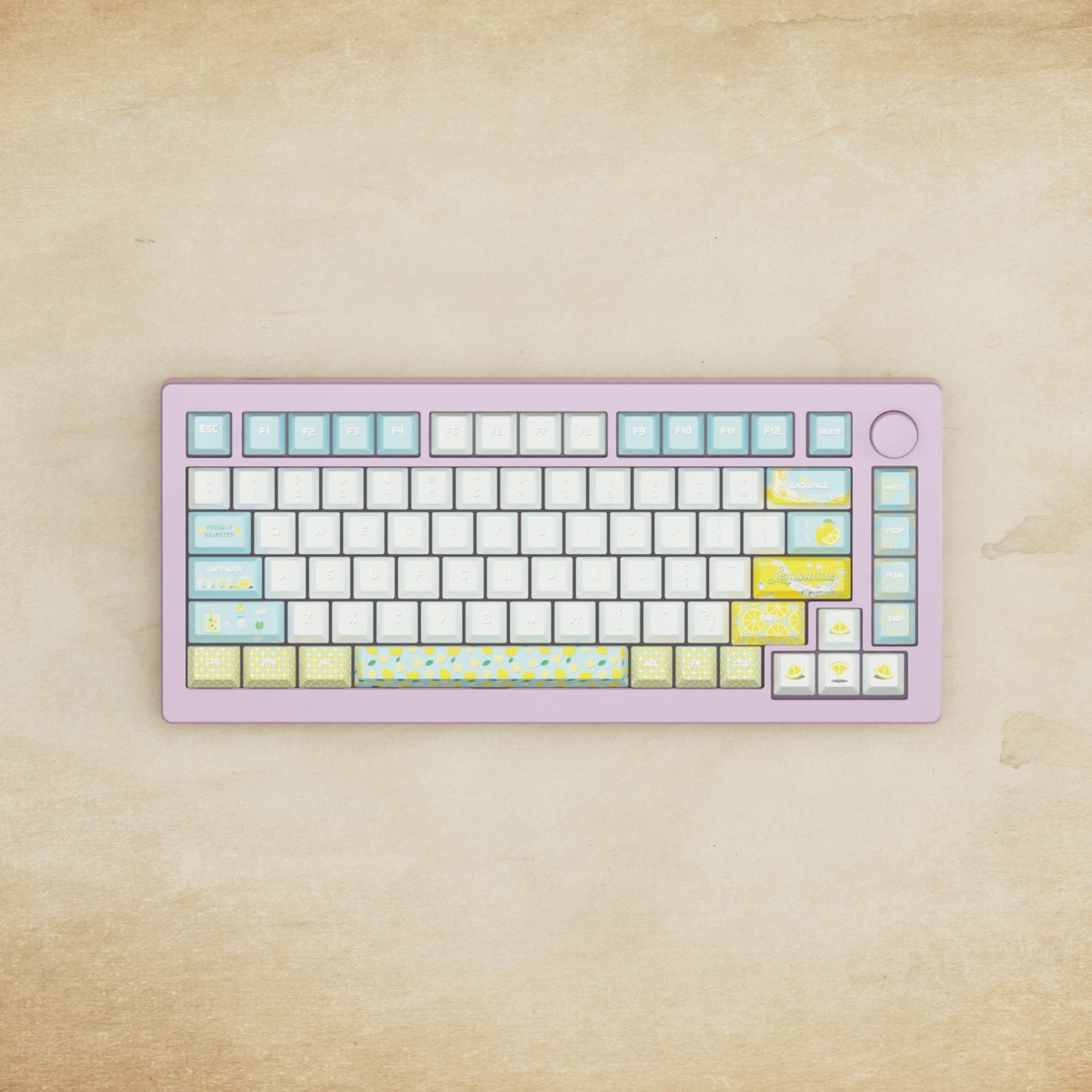 Monsgeek M1W - 75% Blender 3D ( Lemonade) Mechanical Keyboard - Goblintechkeys