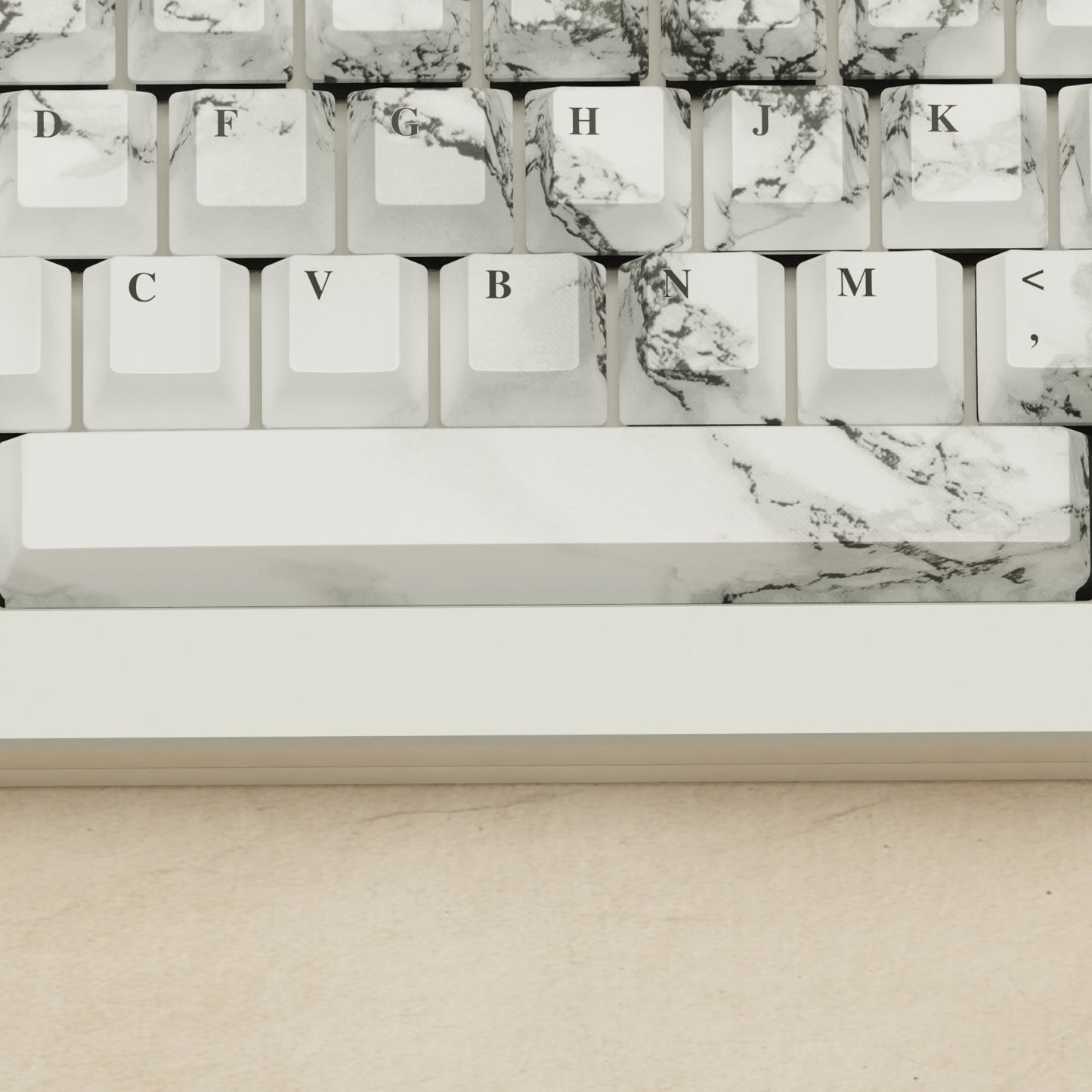 Monsgeek M1W - 75% Blender 3D (Marble) Mechanical Keyboard - Goblintechkeys