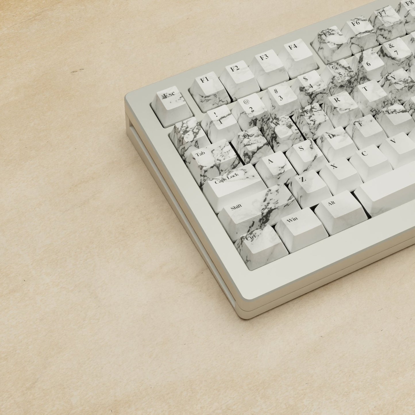 Monsgeek M1W - 75% Blender 3D (Marble) Mechanical Keyboard - Goblintechkeys