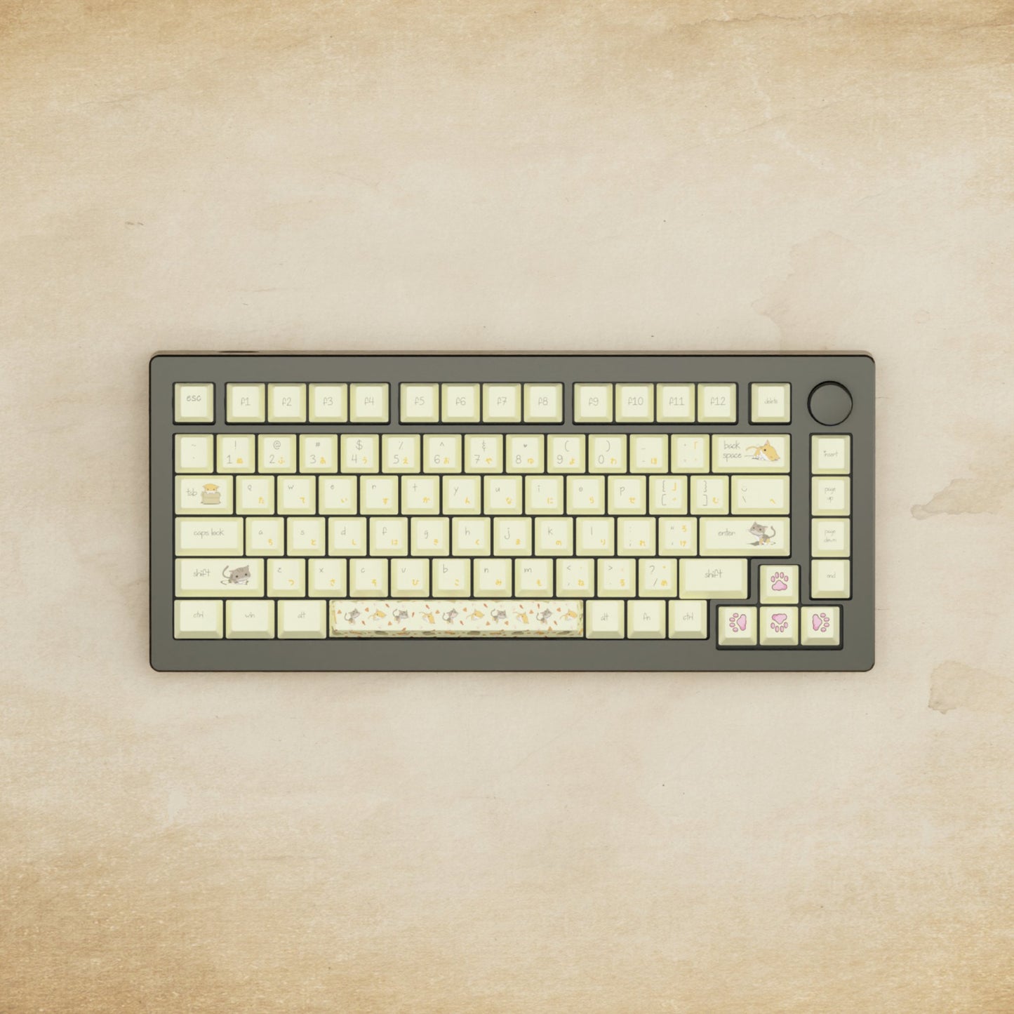Monsgeek M1W - 75% Blender 3D ( Meowcaps ) Mechanical Keyboard - Goblintechkeys