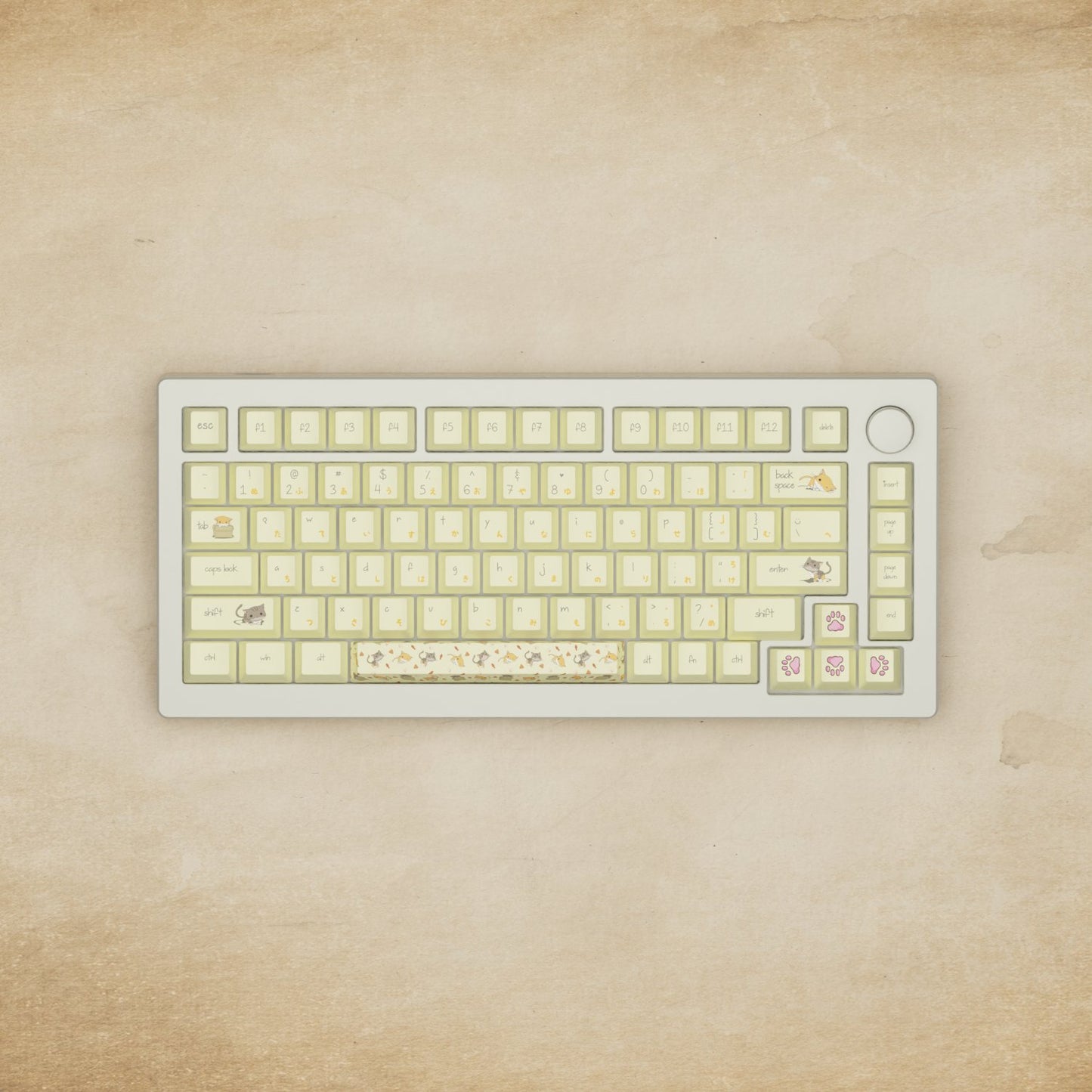 Monsgeek M1W - 75% Blender 3D ( Meowcaps ) Mechanical Keyboard - Goblintechkeys