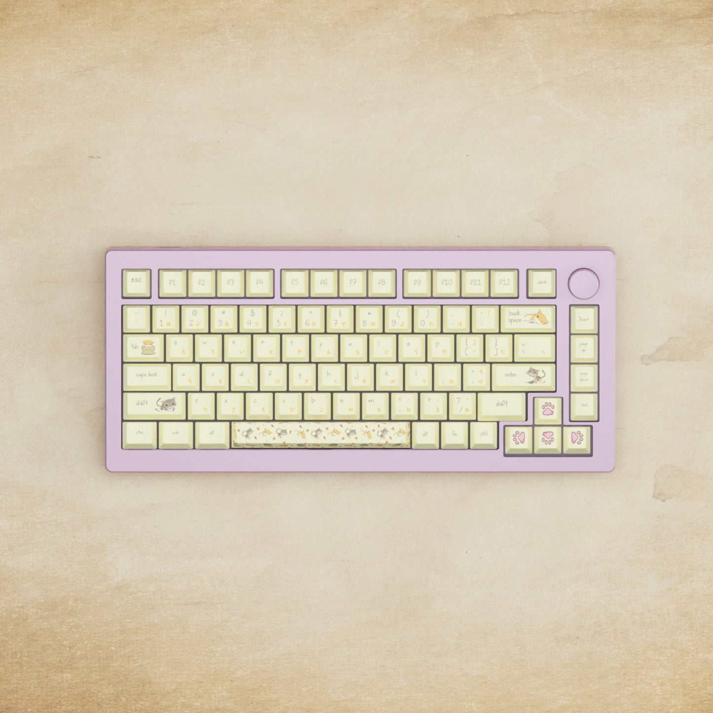 Monsgeek M1W - 75% Blender 3D ( Meowcaps ) Mechanical Keyboard - Goblintechkeys