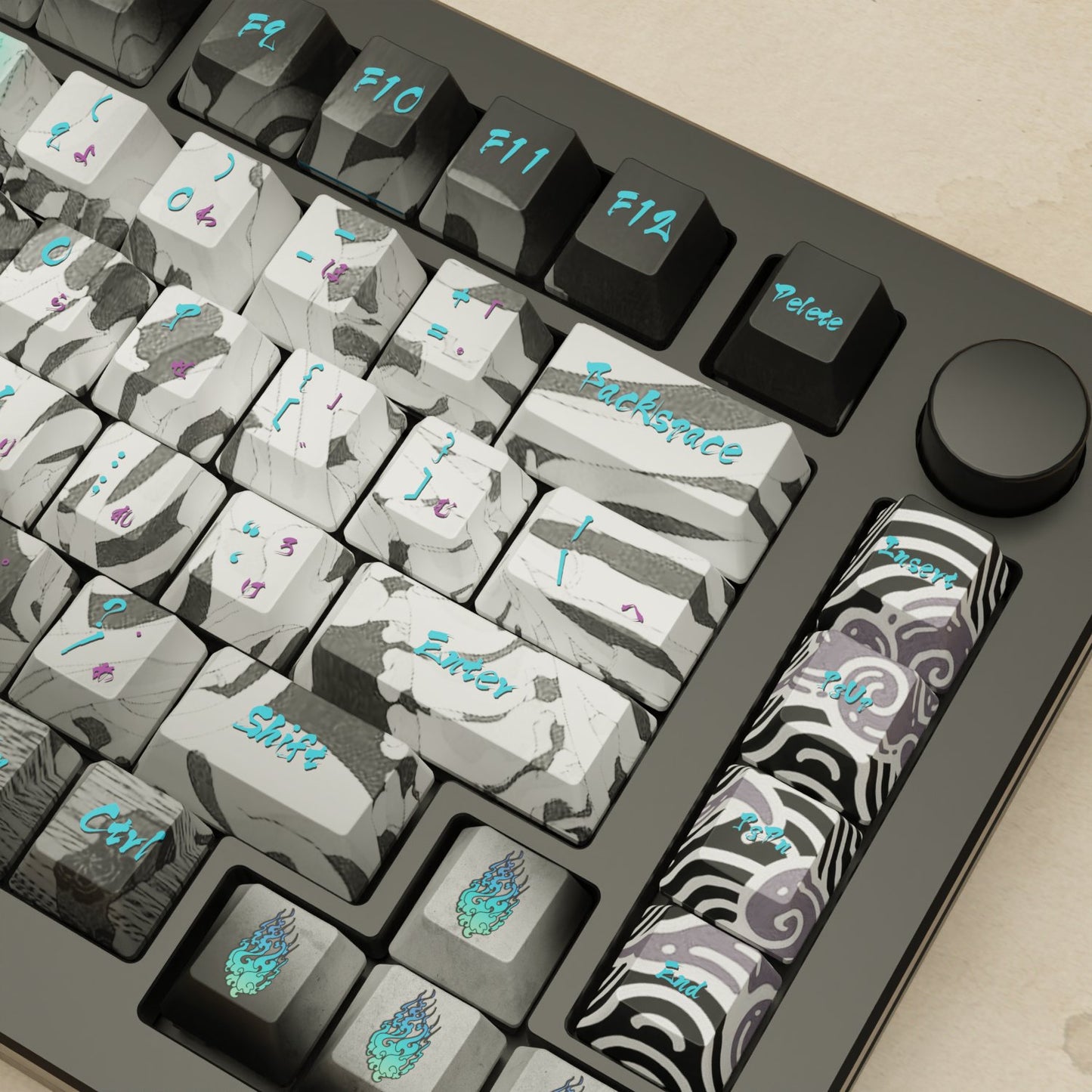 Monsgeek M1W - 75% Blender 3D ( Oni ) Mechanical Keyboard - Goblintechkeys
