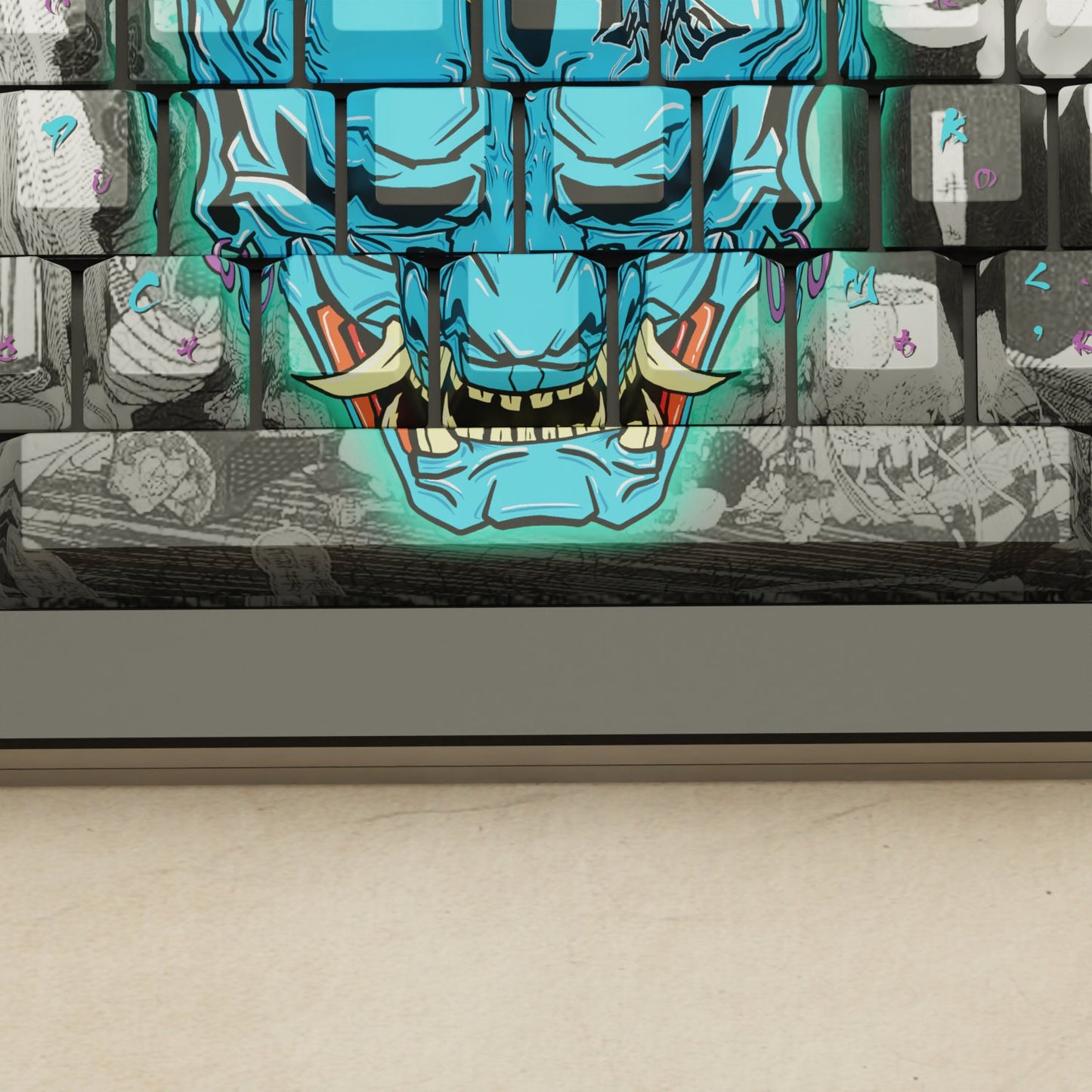 Monsgeek M1W - 75% Blender 3D ( Oni ) Mechanical Keyboard - Goblintechkeys