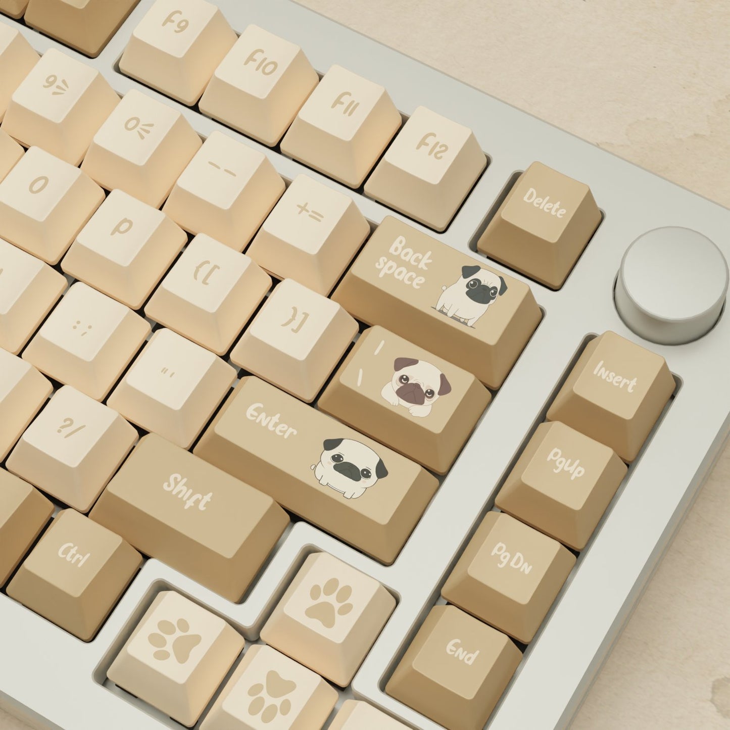 Monsgeek M1W - 75% Blender 3D ( Pug ) Mechanical Keyboard - Goblintechkeys