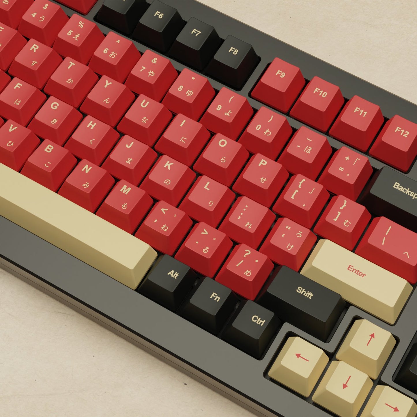Monsgeek M1W - 75% Blender 3D ( Red Samurai ) Mechanical Keyboard - Goblintechkeys