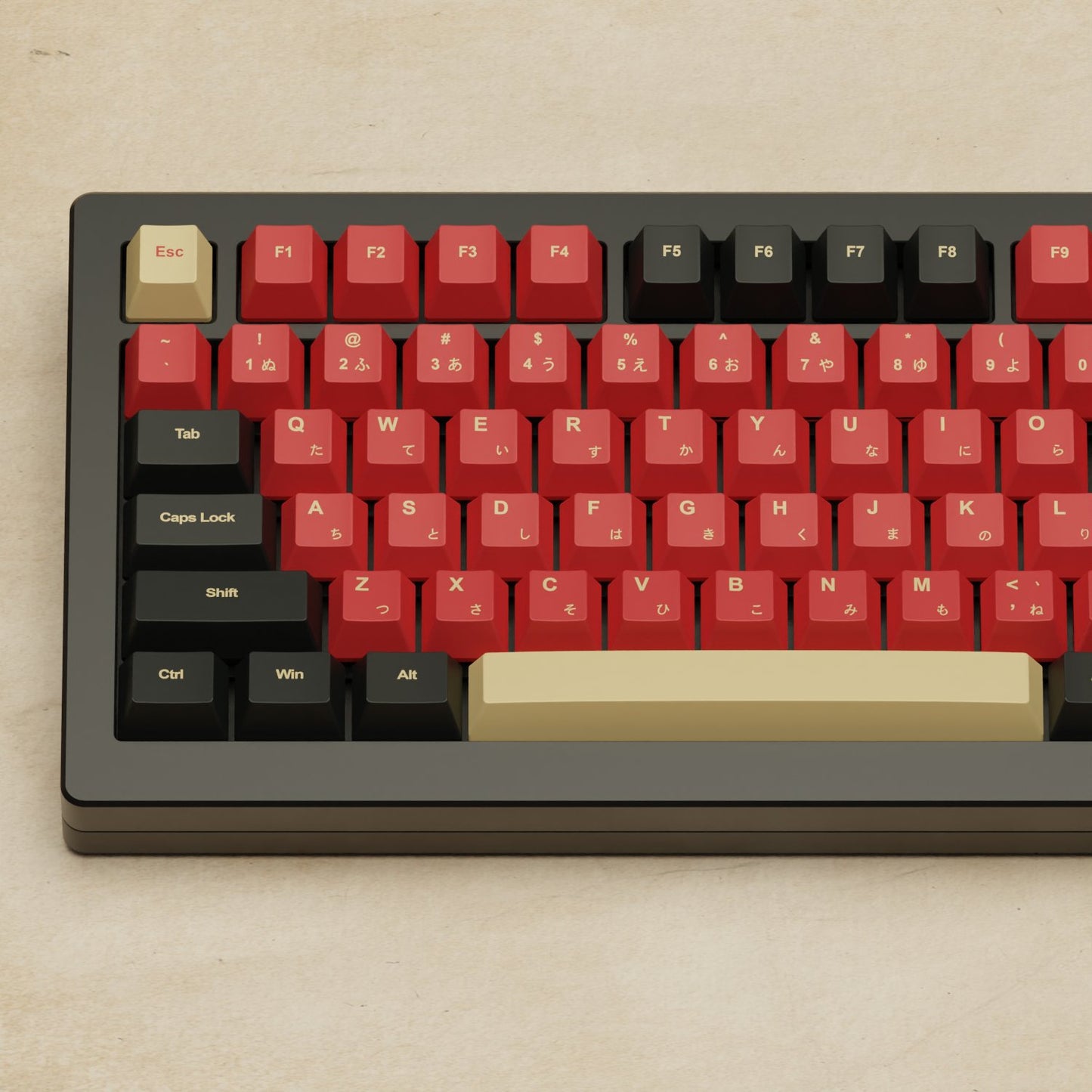 Monsgeek M1W - 75% Blender 3D ( Red Samurai ) Mechanical Keyboard - Goblintechkeys
