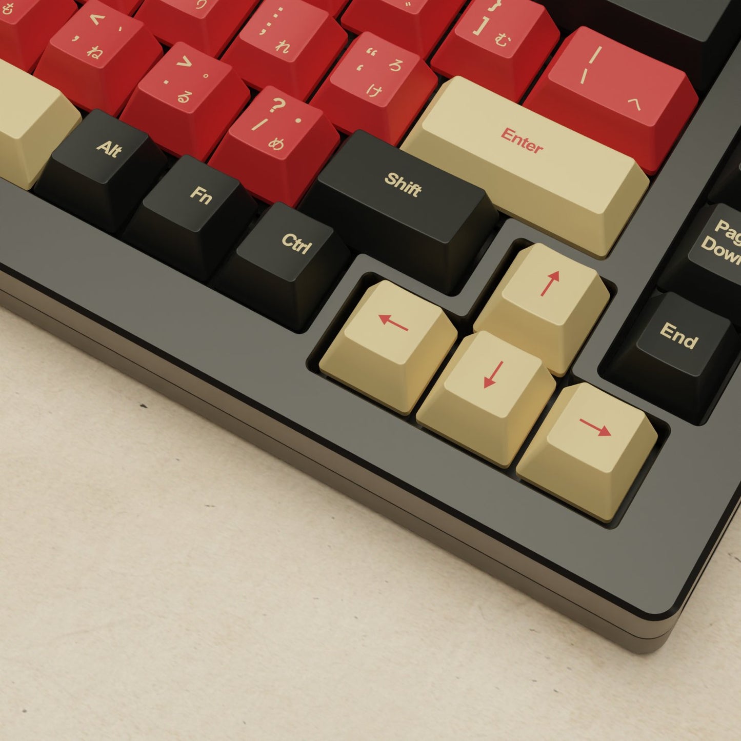 Monsgeek M1W - 75% Blender 3D ( Red Samurai ) Mechanical Keyboard - Goblintechkeys