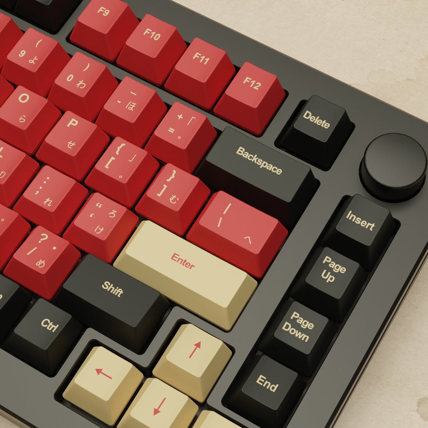 Monsgeek M1W - 75% Blender 3D ( Red Samurai ) Mechanical Keyboard - Goblintechkeys