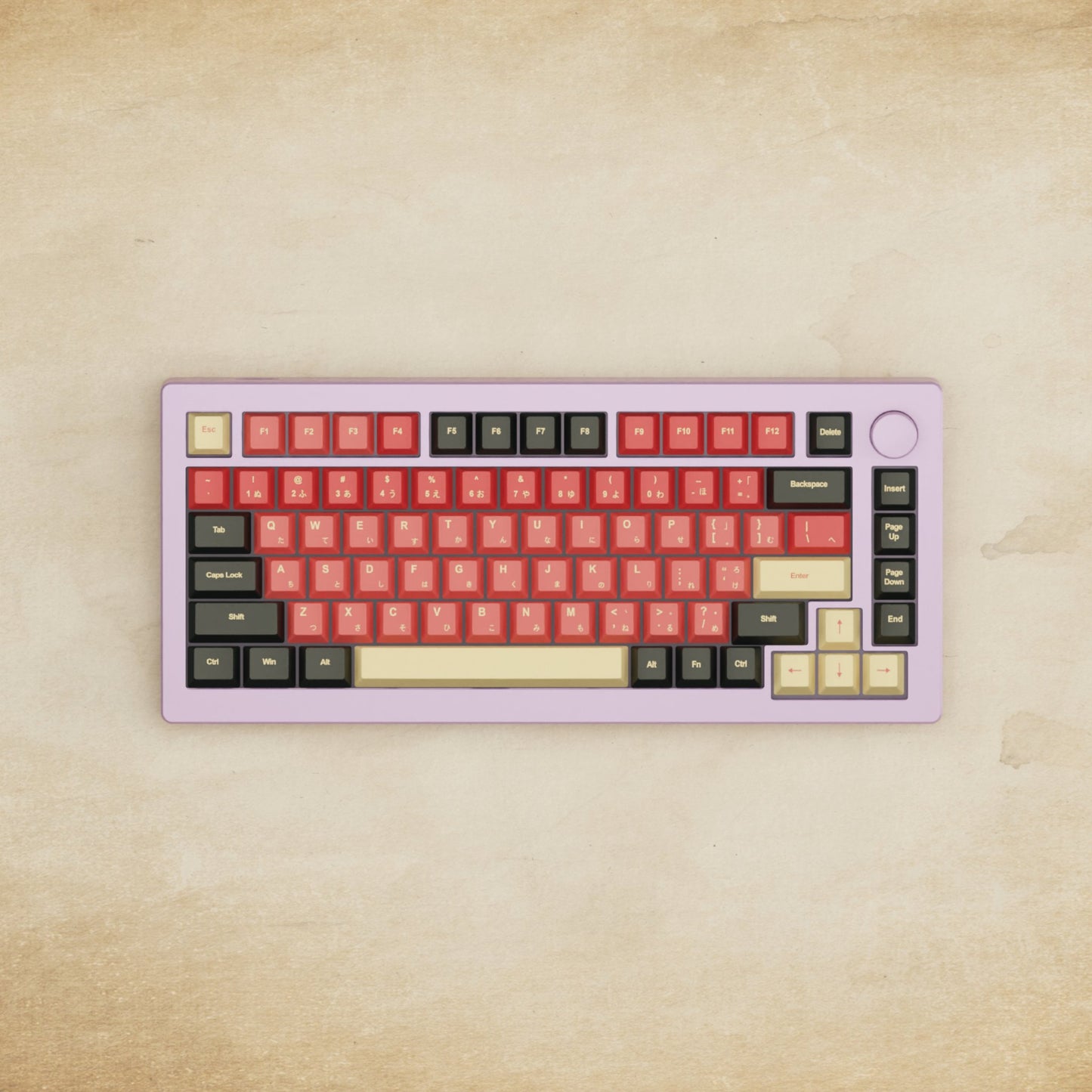Monsgeek M1W - 75% Blender 3D ( Red Samurai ) Mechanical Keyboard - Goblintechkeys