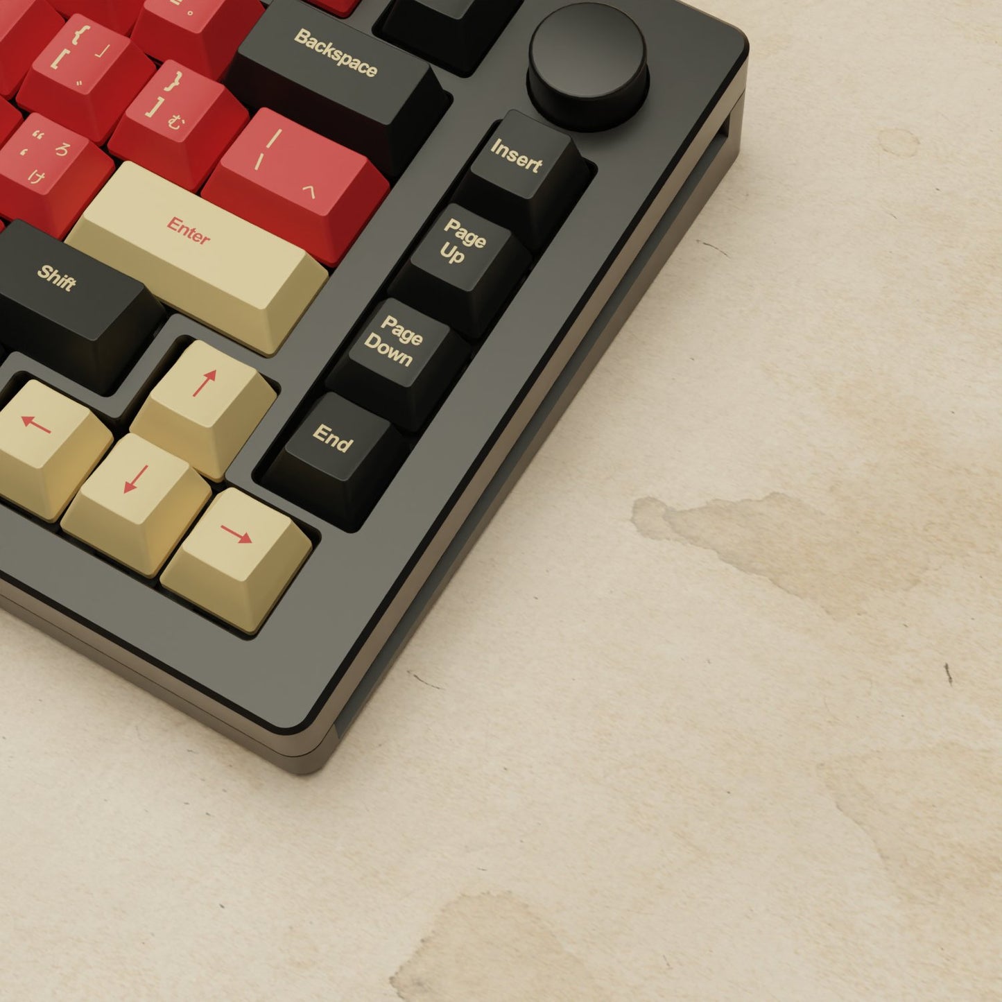 Monsgeek M1W - 75% Blender 3D ( Red Samurai ) Mechanical Keyboard - Goblintechkeys