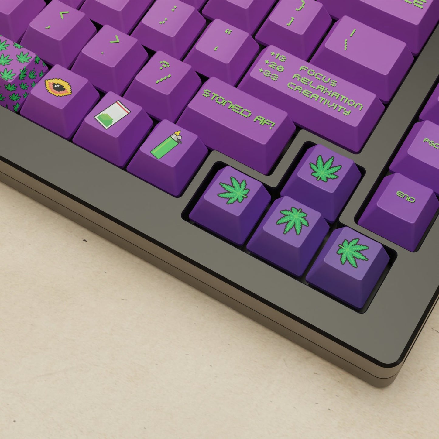 Monsgeek M1W - 75% Blender 3D (Stoner) Mechanical Keyboard - Goblintechkeys
