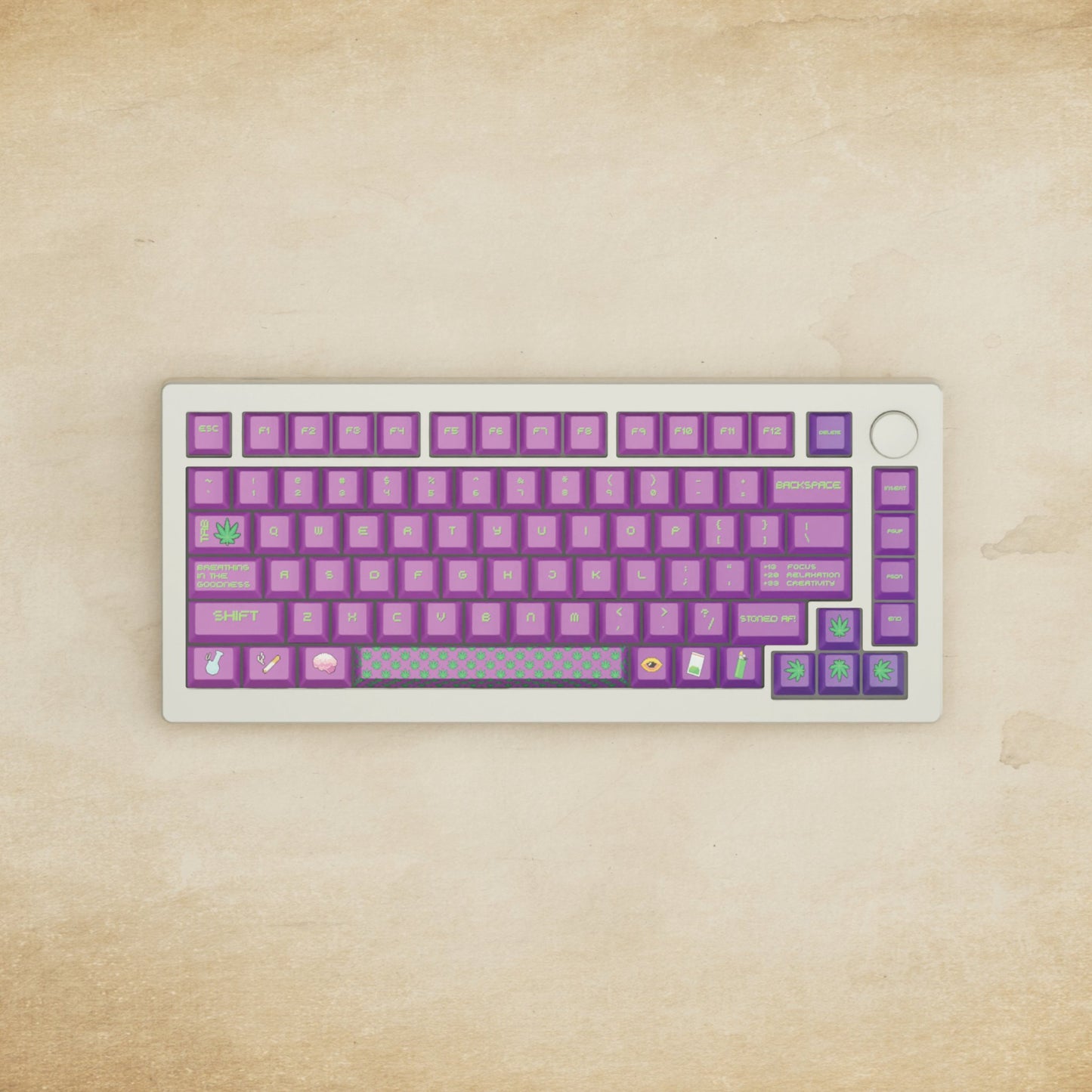Monsgeek M1W - 75% Blender 3D (Stoner) Mechanical Keyboard - Goblintechkeys