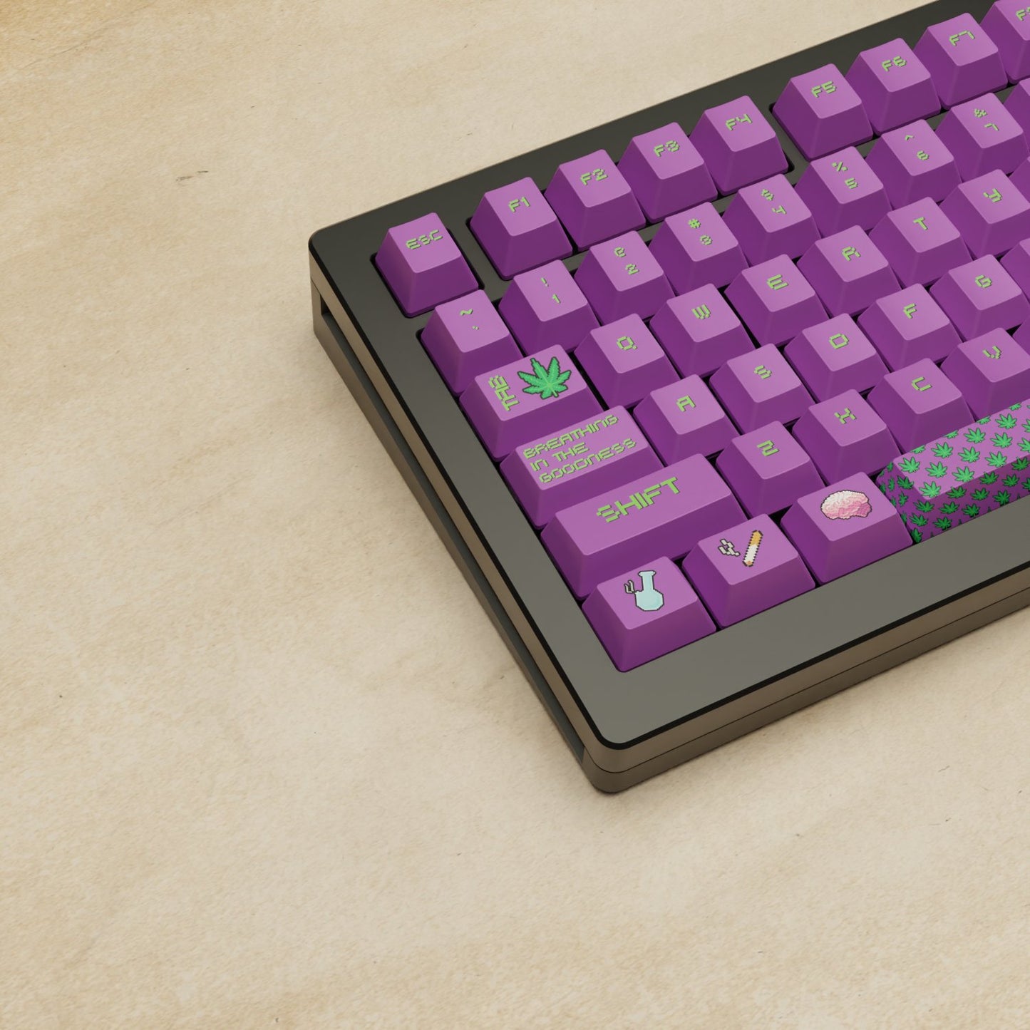 Monsgeek M1W - 75% Blender 3D (Stoner) Mechanical Keyboard - Goblintechkeys