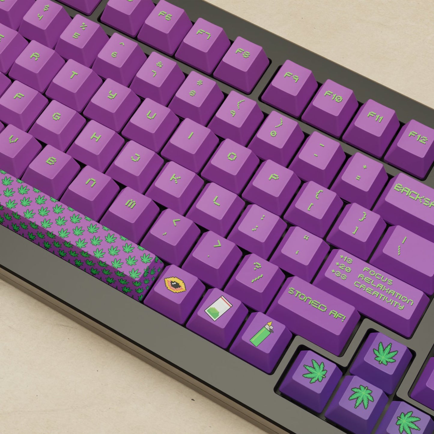 Monsgeek M1W - 75% Blender 3D (Stoner) Mechanical Keyboard - Goblintechkeys