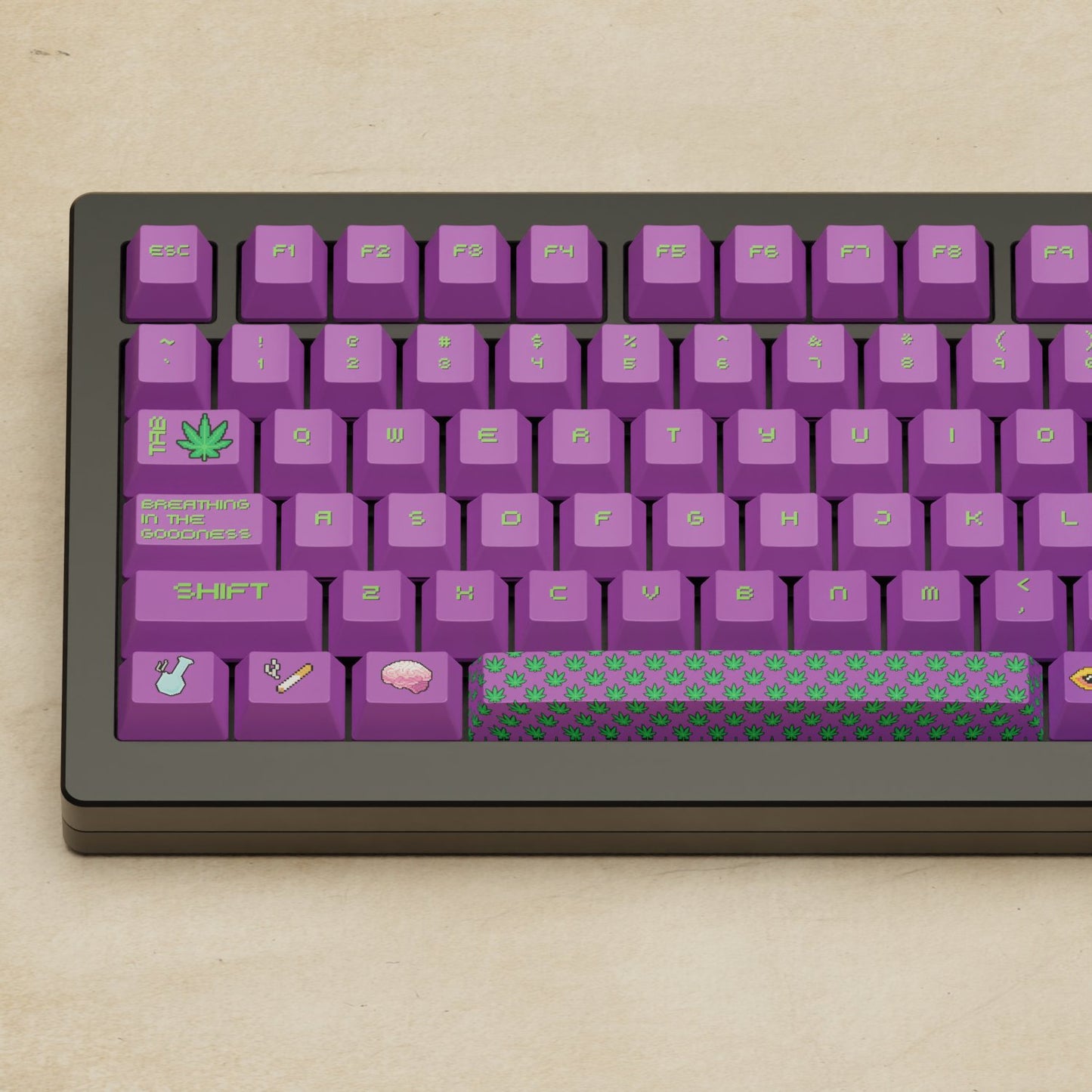 Monsgeek M1W - 75% Blender 3D (Stoner) Mechanical Keyboard - Goblintechkeys