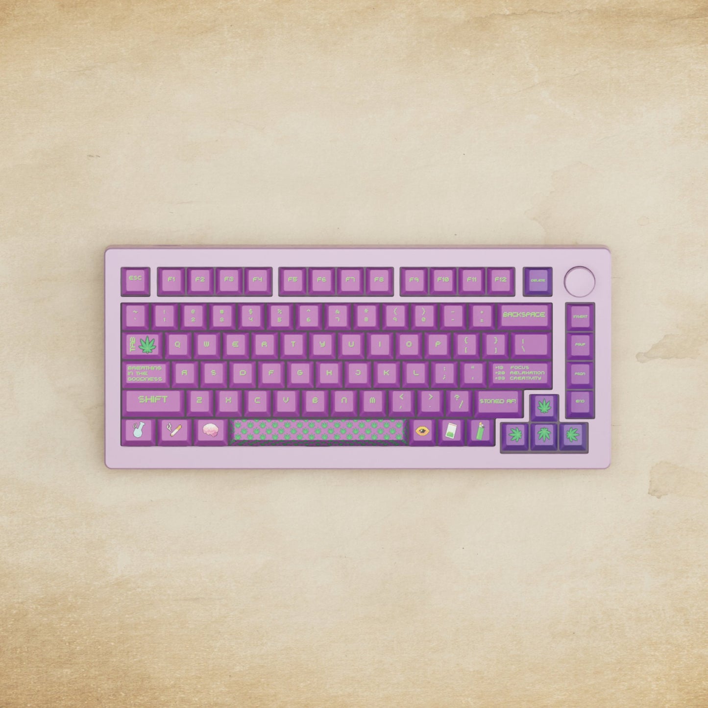 Monsgeek M1W - 75% Blender 3D (Stoner) Mechanical Keyboard - Goblintechkeys