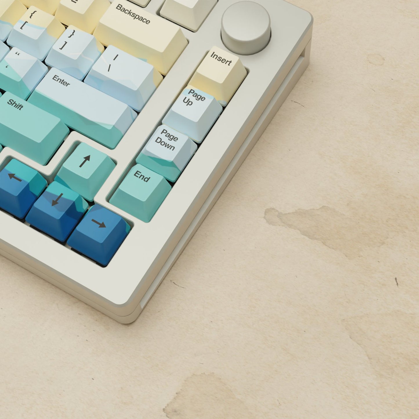 Monsgeek M1W - 75% Blender 3D (Sunset) Mechanical Keyboard - Goblintechkeys