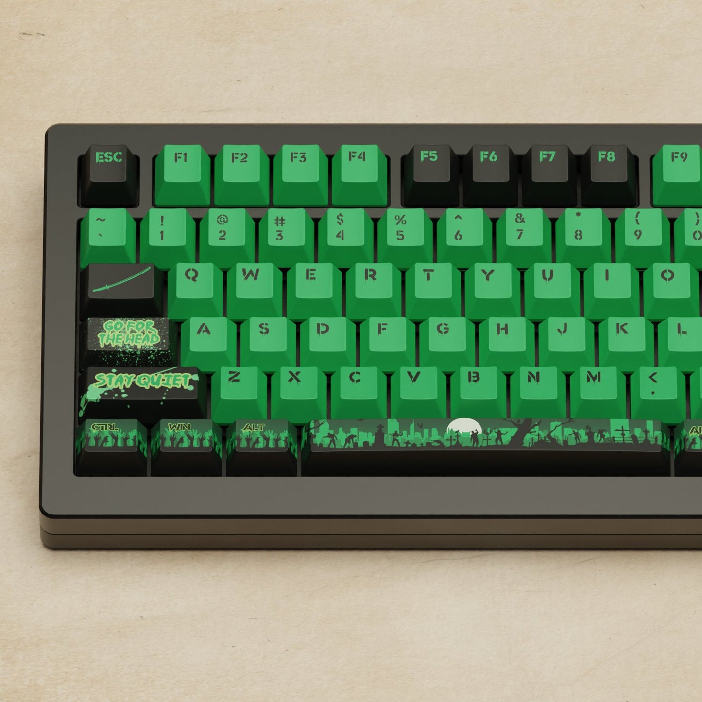 Monsgeek M1W - 75% Blender 3D (Zombie) Mechanical Keyboard - Goblintechkeys