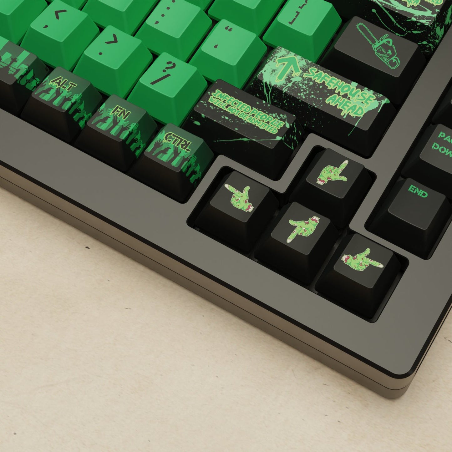 Monsgeek M1W - 75% Blender 3D (Zombie) Mechanical Keyboard - Goblintechkeys