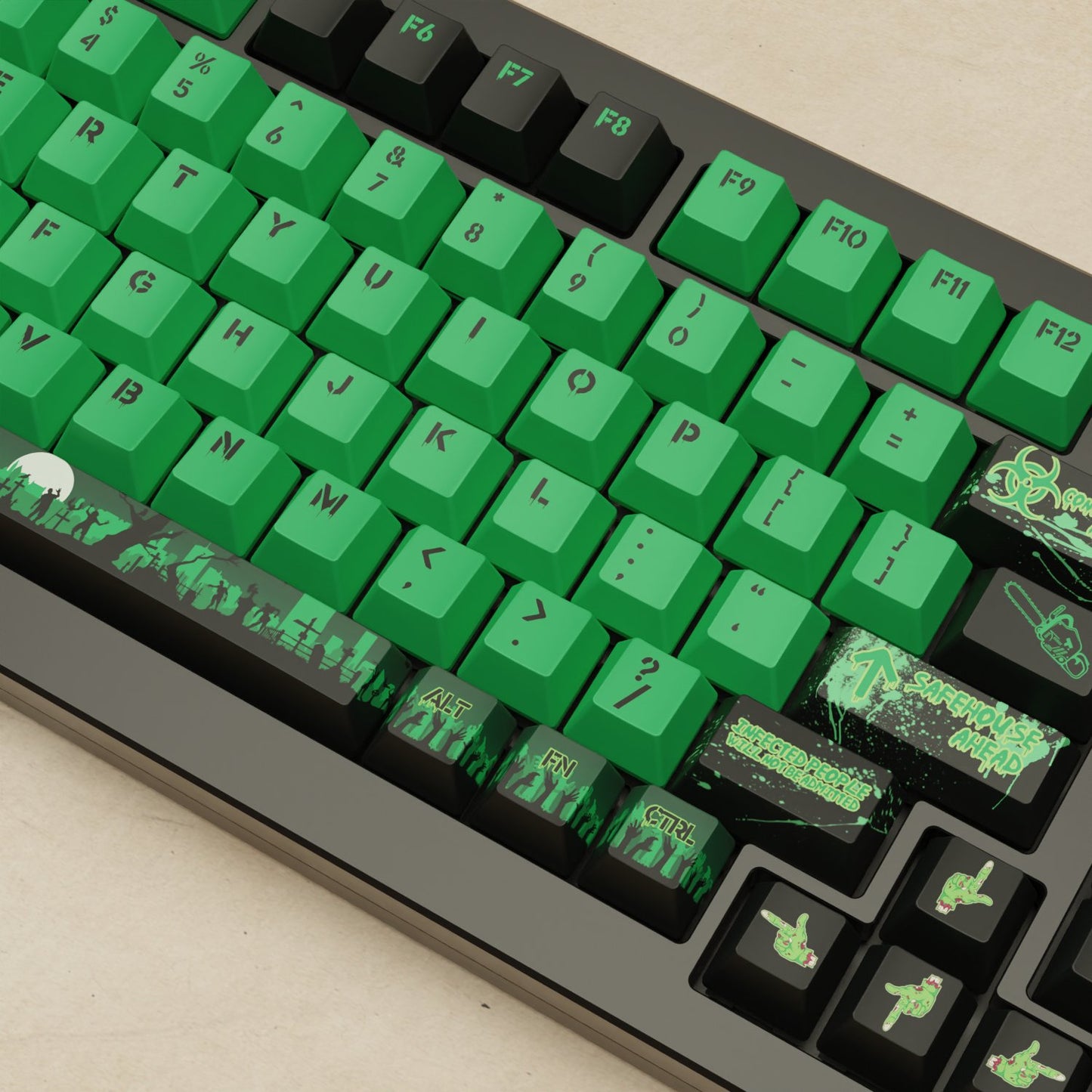 Monsgeek M1W - 75% Blender 3D (Zombie) Mechanical Keyboard - Goblintechkeys