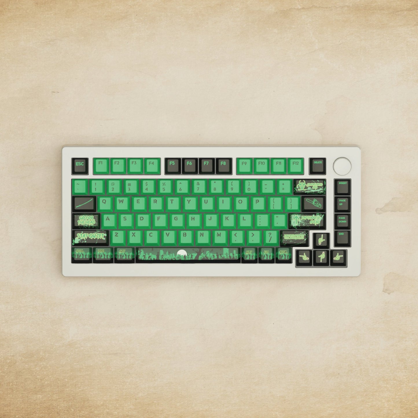 Monsgeek M1W - 75% Blender 3D (Zombie) Mechanical Keyboard - Goblintechkeys