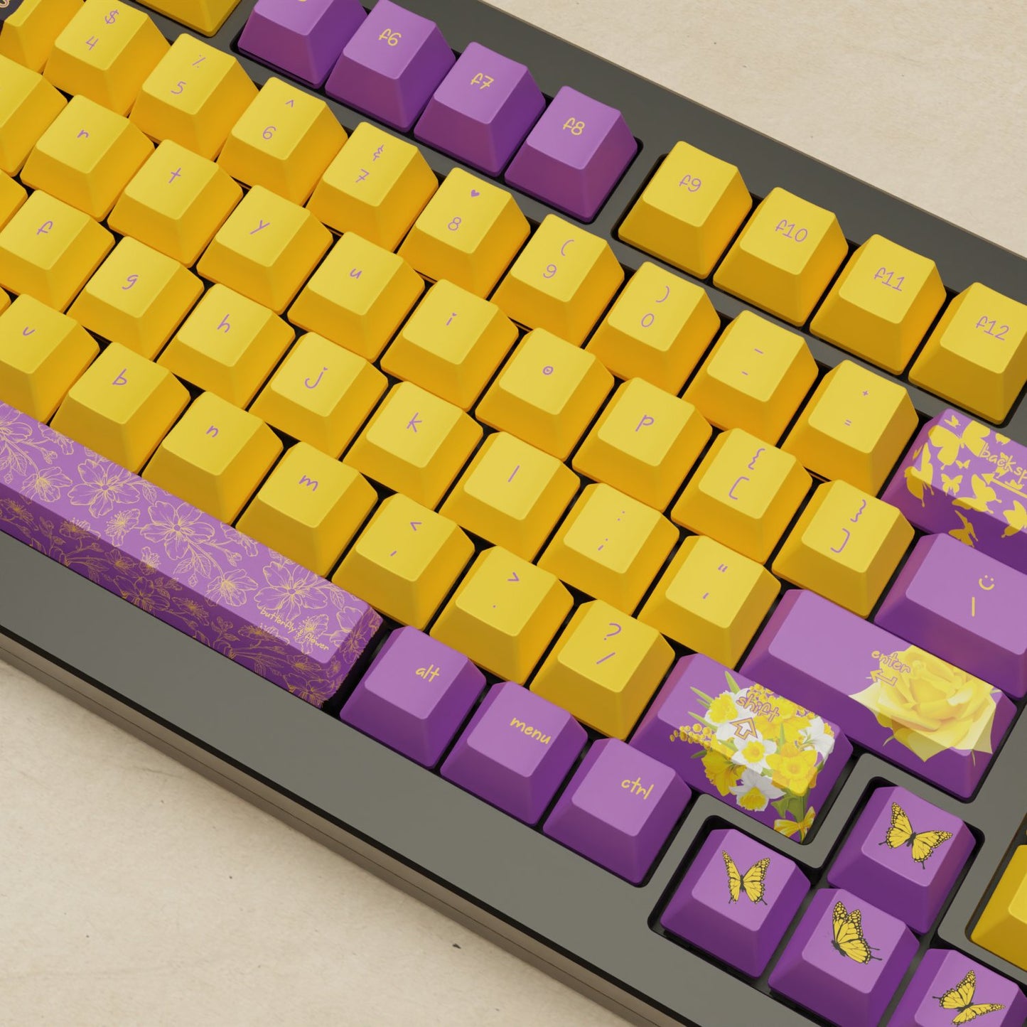 Monsgeek M1W - 75% Butterfly Mechanical Keyboard - Goblintechkeys