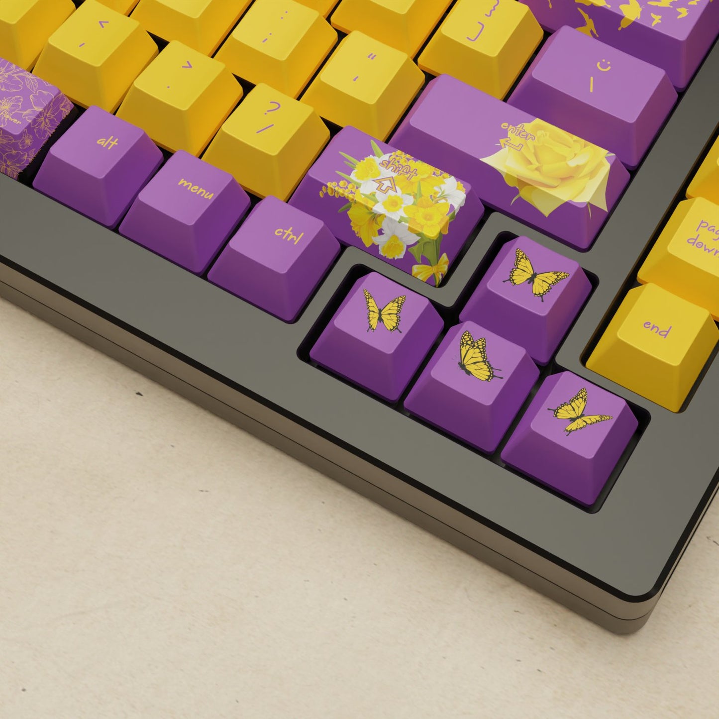 Monsgeek M1W - 75% Butterfly Mechanical Keyboard - Goblintechkeys