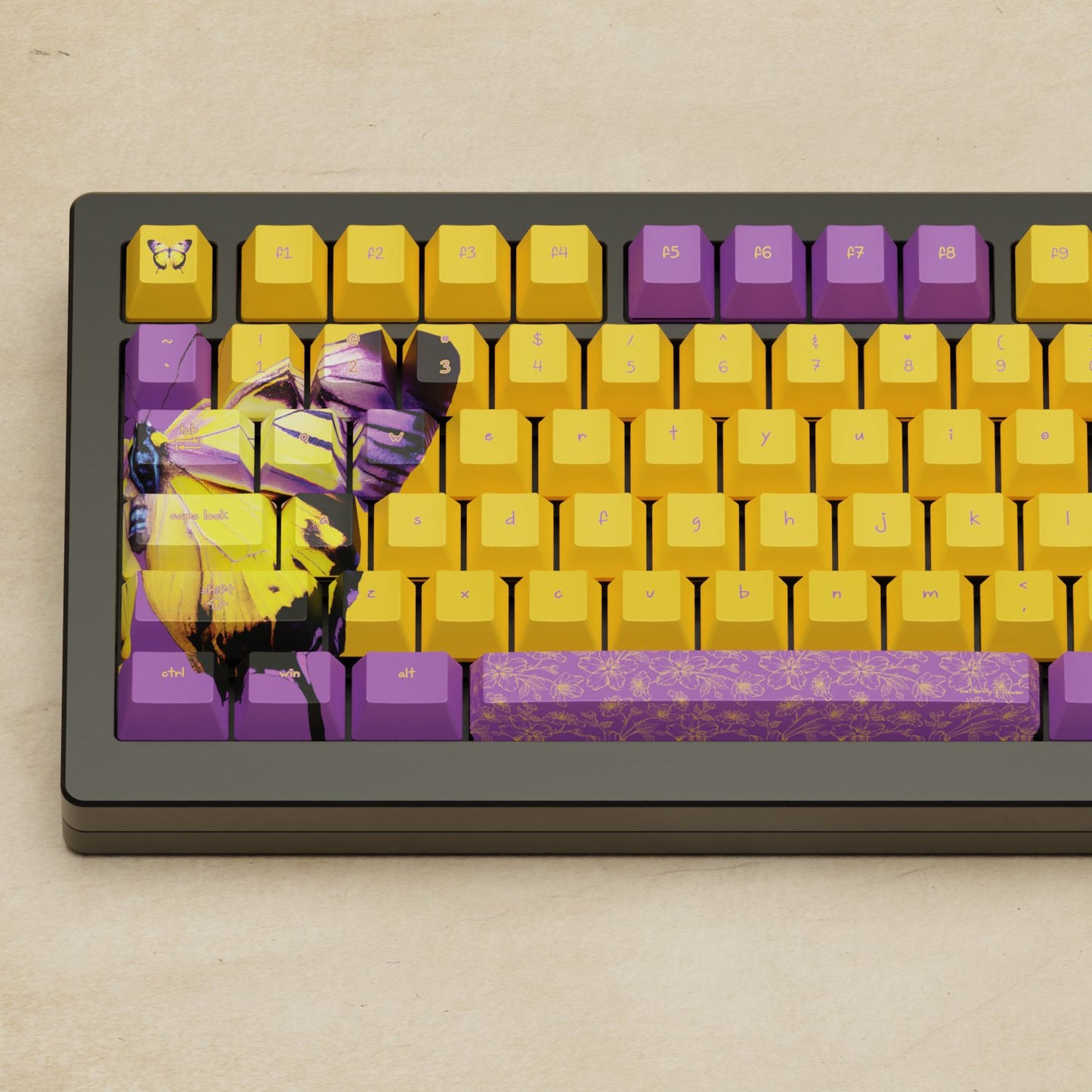 Monsgeek M1W - 75% Butterfly Mechanical Keyboard - Goblintechkeys