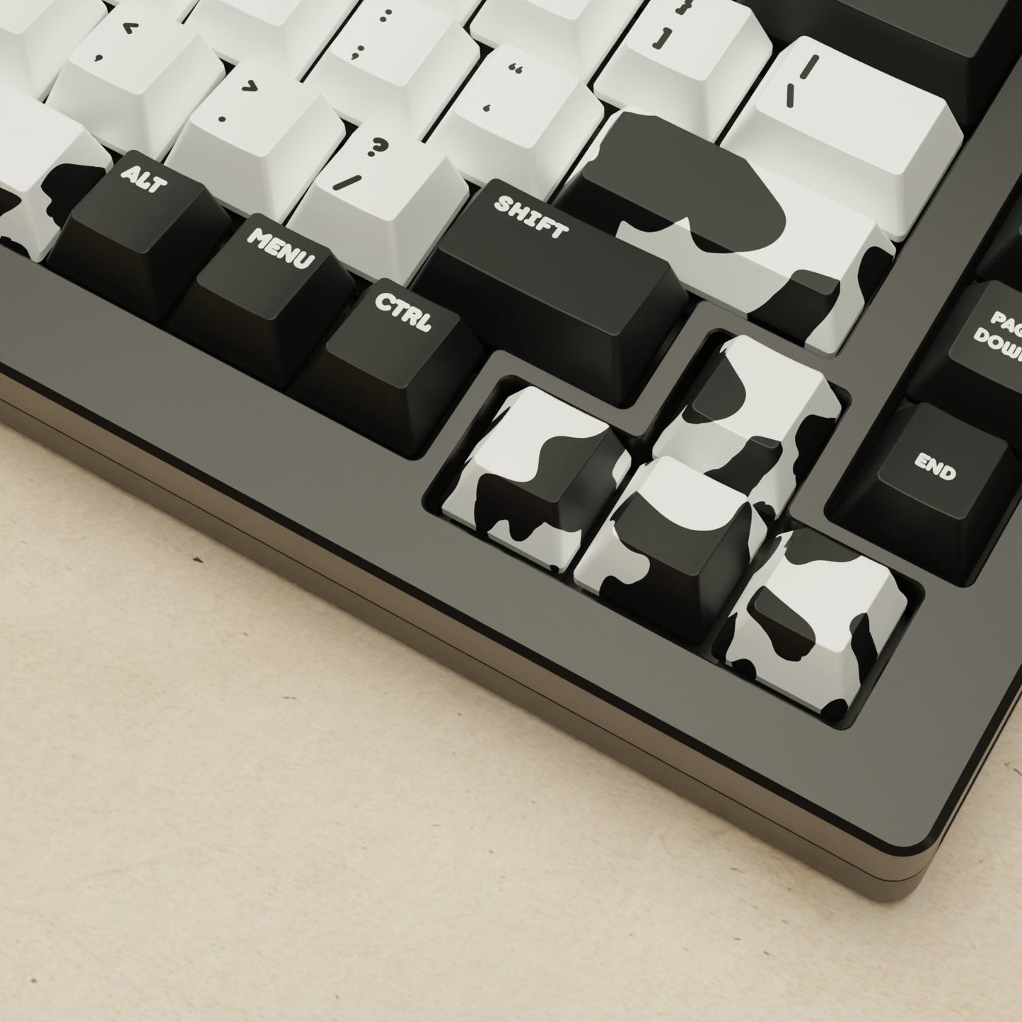 Monsgeek M1W - 75% Cow Mechanical Keyboard - Goblintechkeys