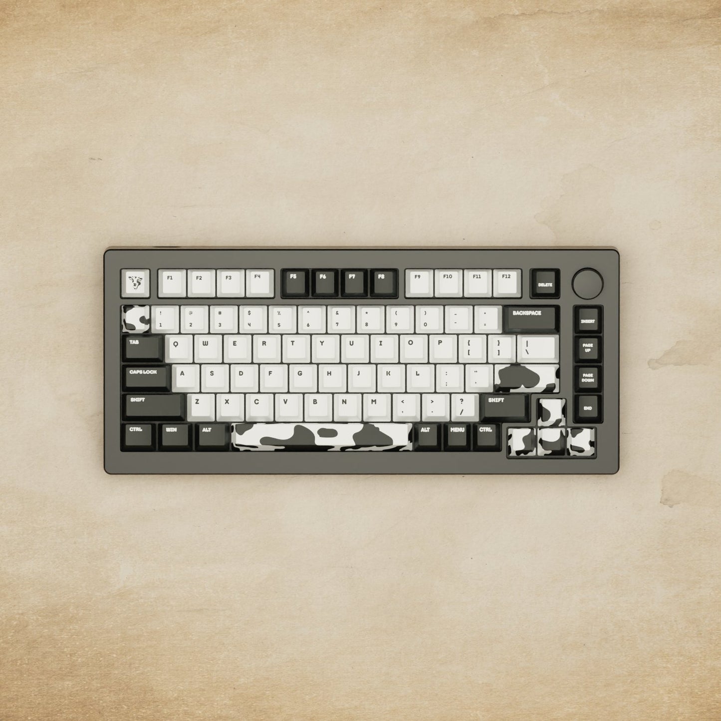 Monsgeek M1W - 75% Cow Mechanical Keyboard - Goblintechkeys
