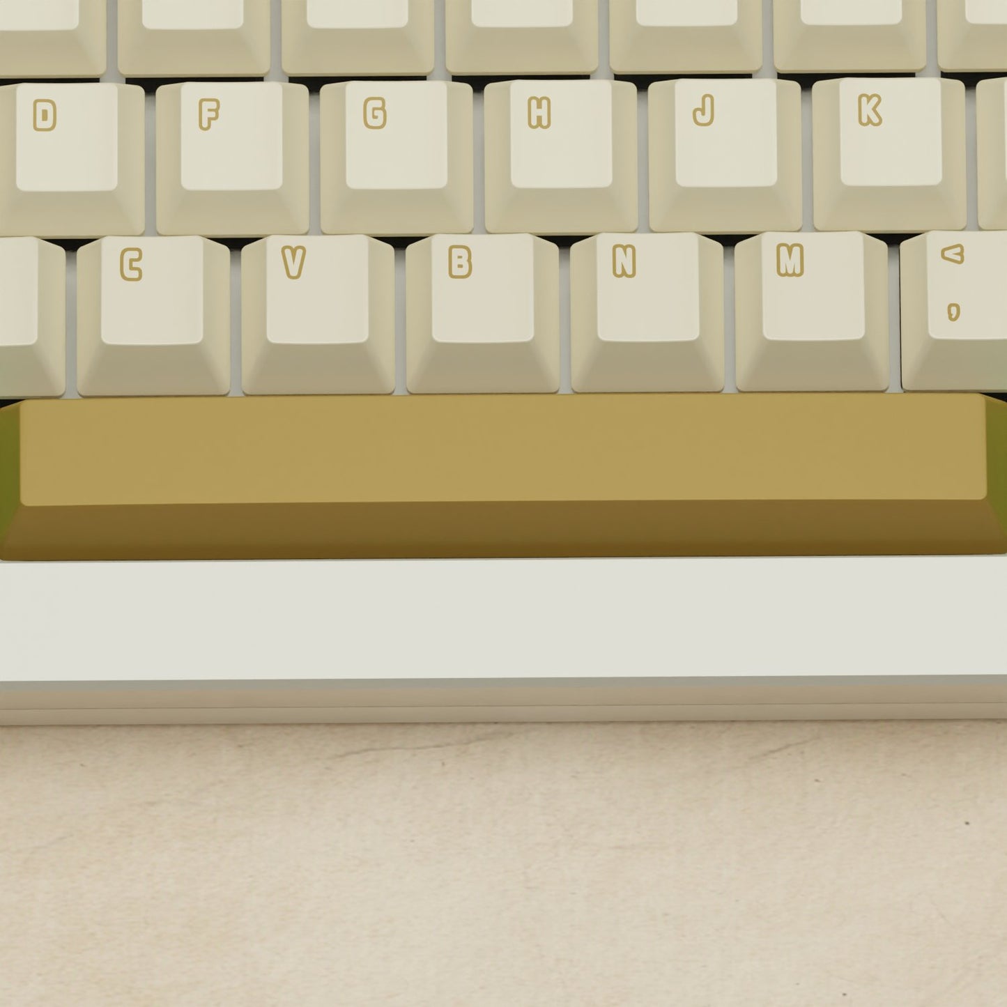 Monsgeek M1W - 75% Creamy Green Mechanical Keyboard - Goblintechkeys