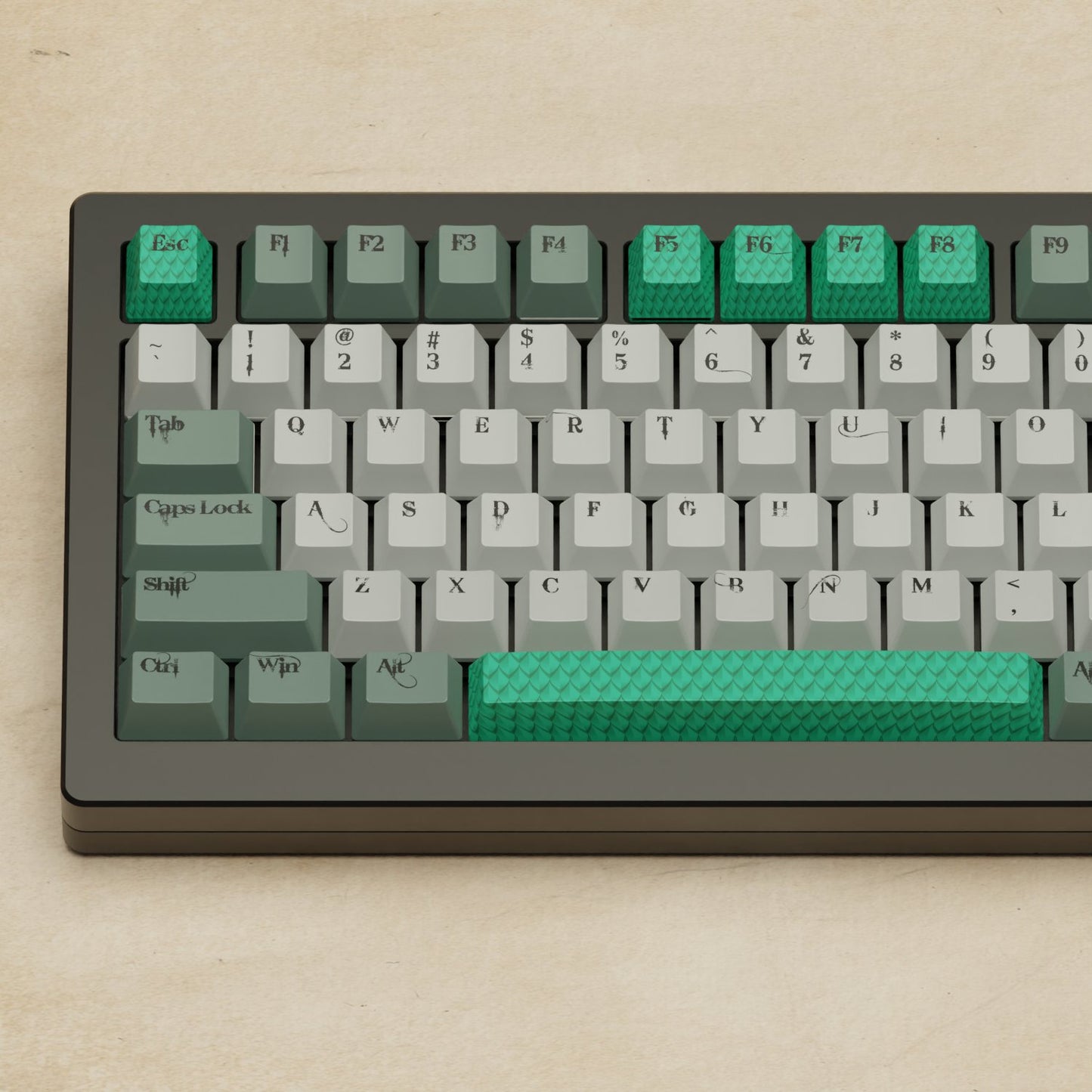 Monsgeek M1W - 75% Dragon Scale Mechanical Keyboard - Goblintechkeys