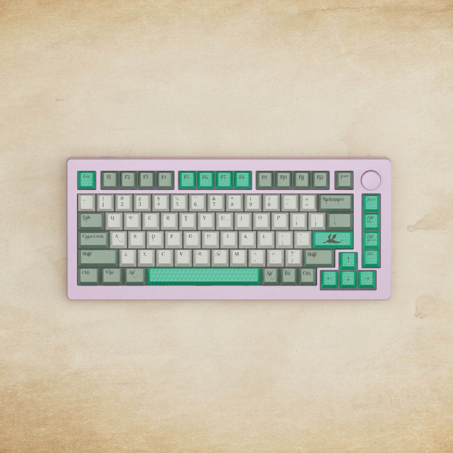 Monsgeek M1W - 75% Dragon Scale Mechanical Keyboard - Goblintechkeys