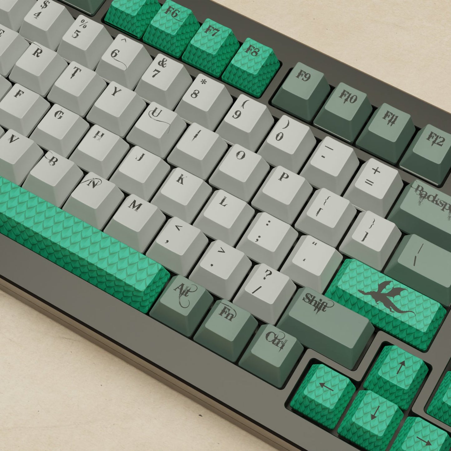 Monsgeek M1W - 75% Dragon Scale Mechanical Keyboard - Goblintechkeys