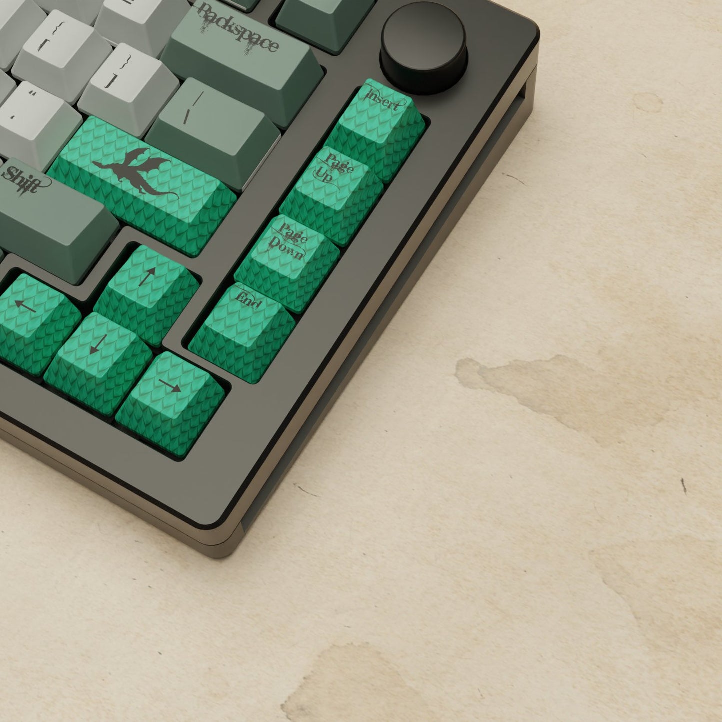 Monsgeek M1W - 75% Dragon Scale Mechanical Keyboard - Goblintechkeys