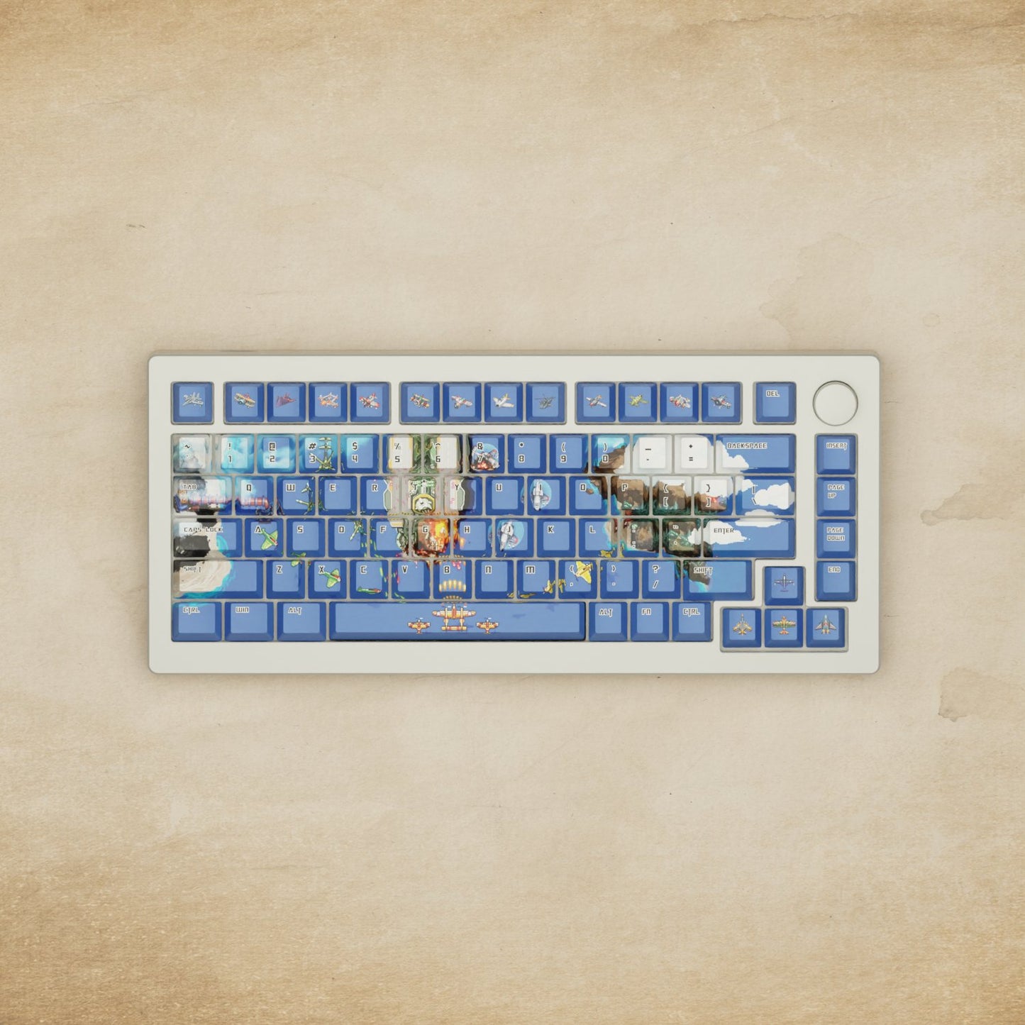 Monsgeek M1W - 75% Fighter Arcade Mechanical Keyboard - Goblintechkeys