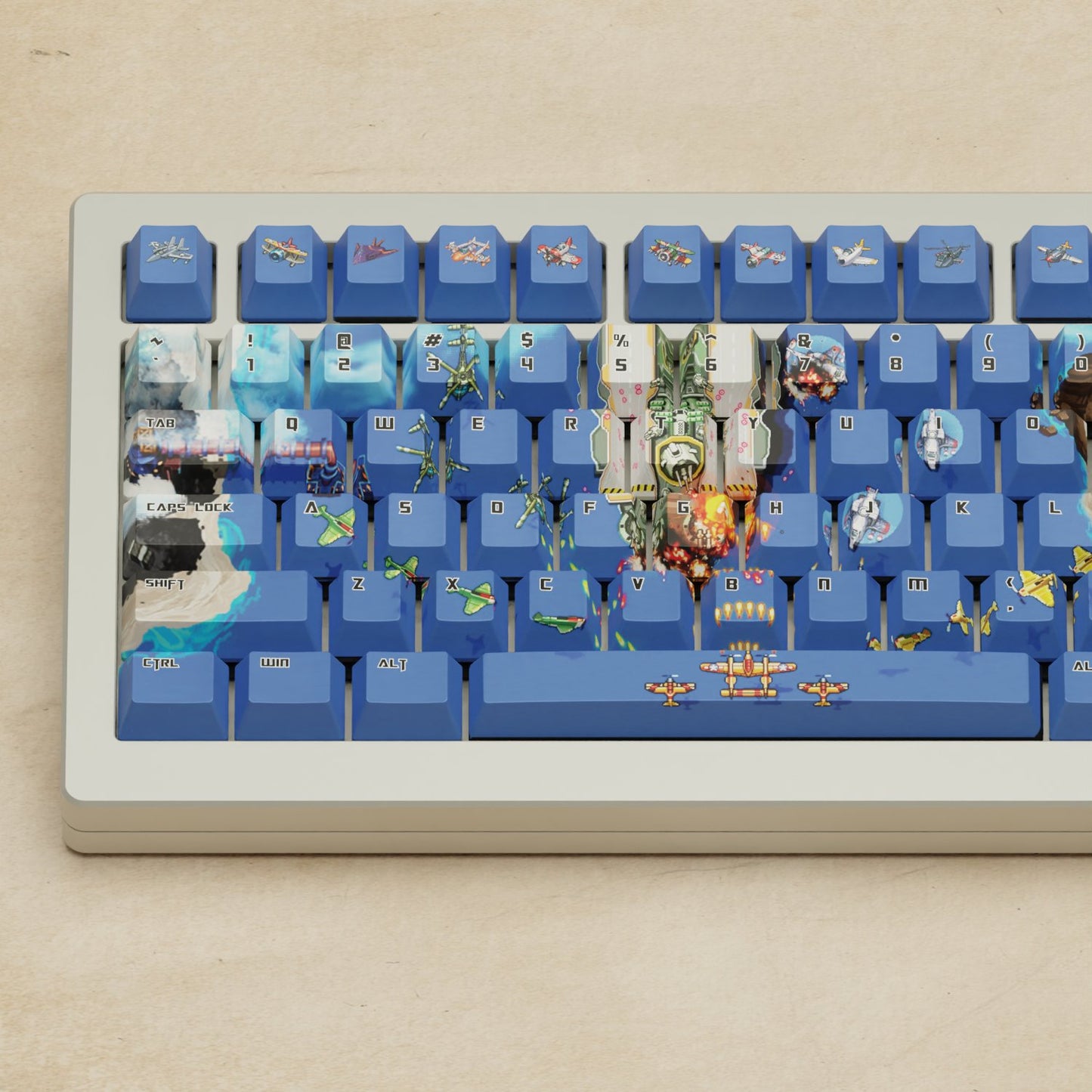 Monsgeek M1W - 75% Fighter Arcade Mechanical Keyboard - Goblintechkeys