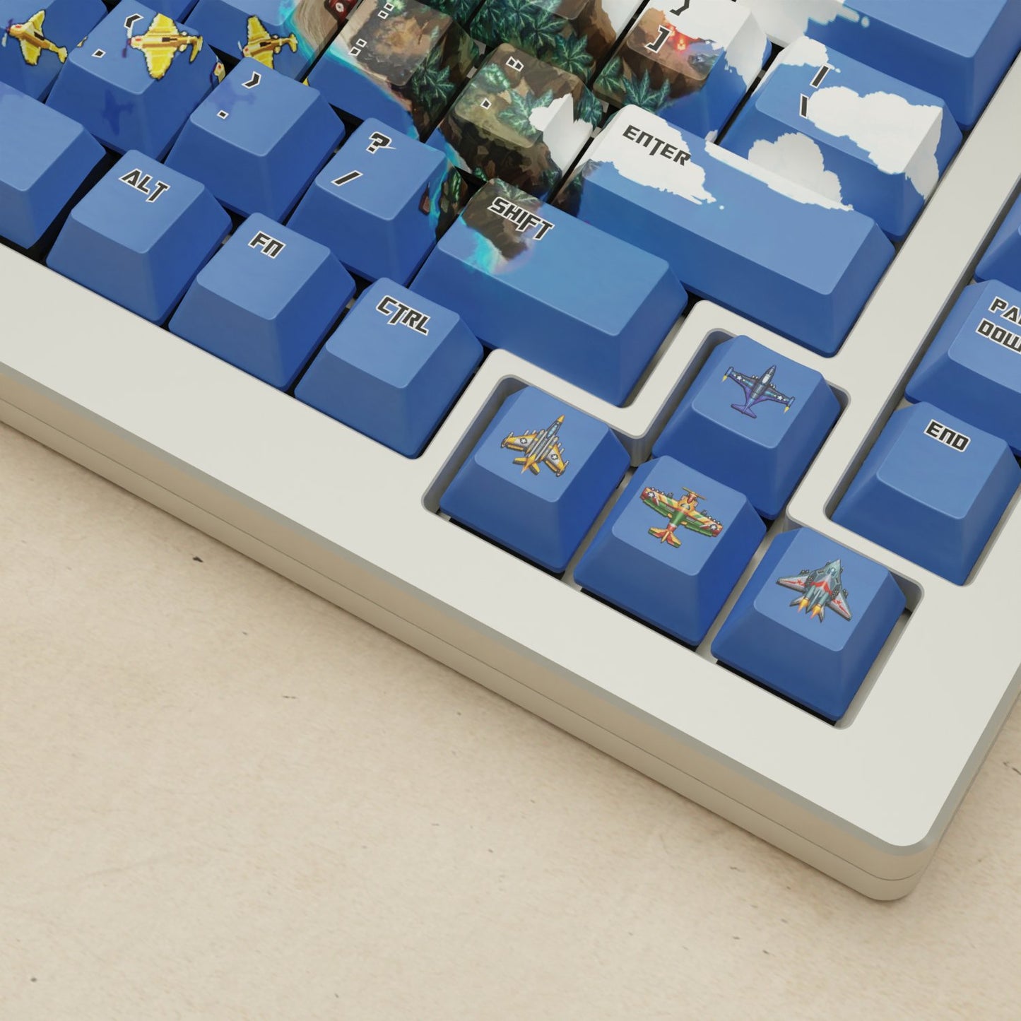 Monsgeek M1W - 75% Fighter Arcade Mechanical Keyboard - Goblintechkeys