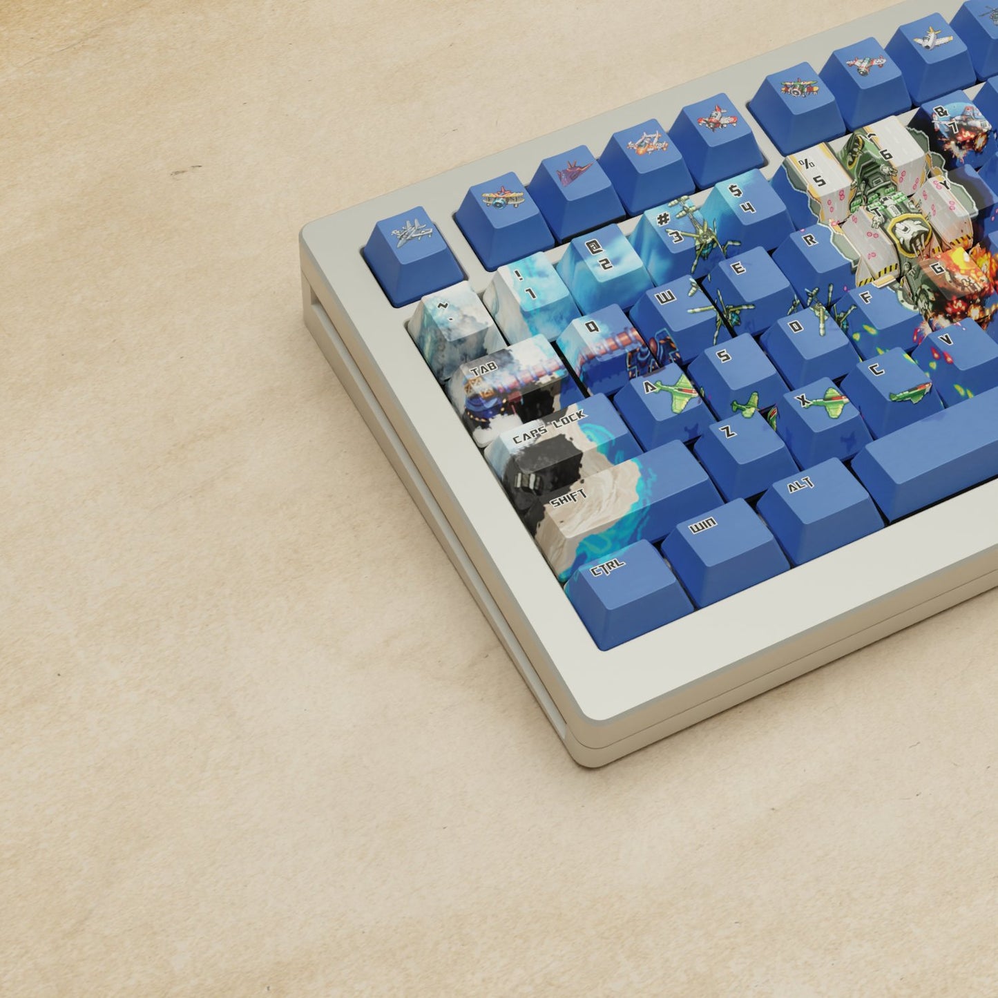 Monsgeek M1W - 75% Fighter Arcade Mechanical Keyboard - Goblintechkeys