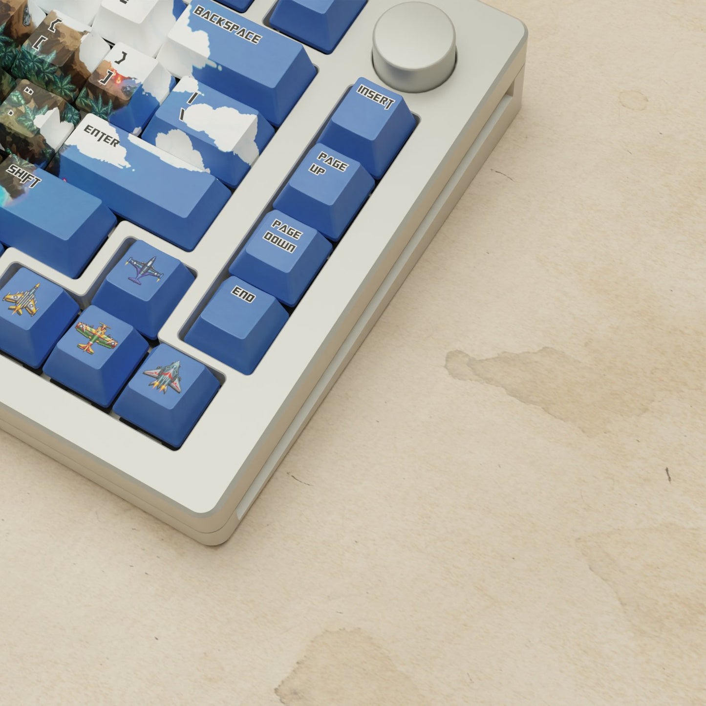 Monsgeek M1W - 75% Fighter Arcade Mechanical Keyboard - Goblintechkeys