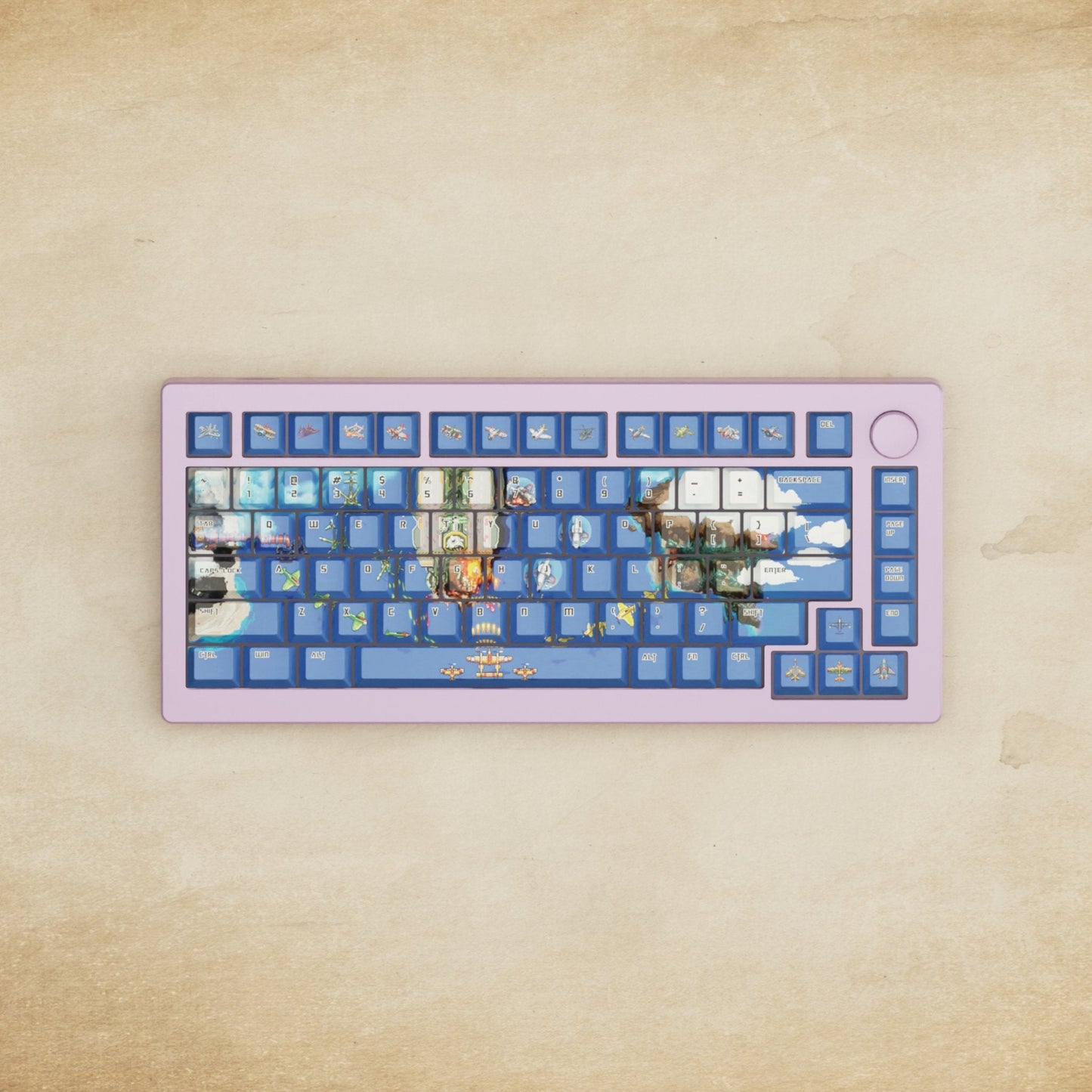 Monsgeek M1W - 75% Fighter Arcade Mechanical Keyboard - Goblintechkeys