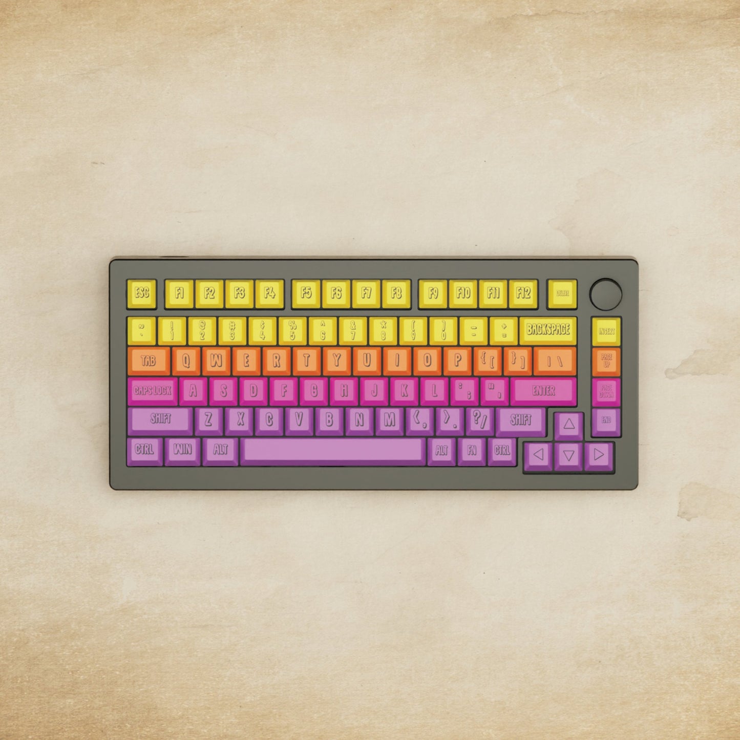 Monsgeek M1W - 75% Fruit Salad Mechanical Keyboard - Goblintechkeys