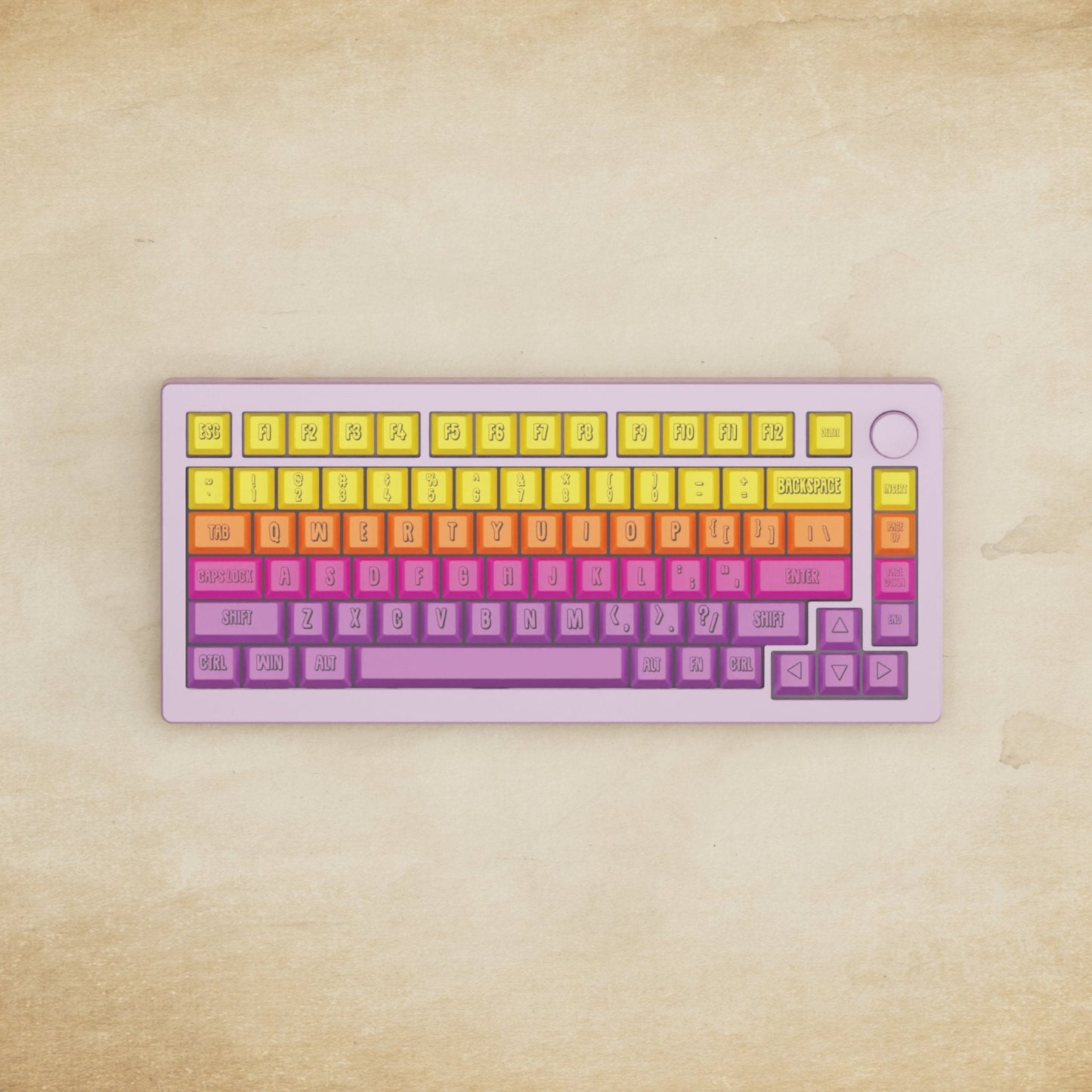 Monsgeek M1W - 75% Fruit Salad Mechanical Keyboard - Goblintechkeys