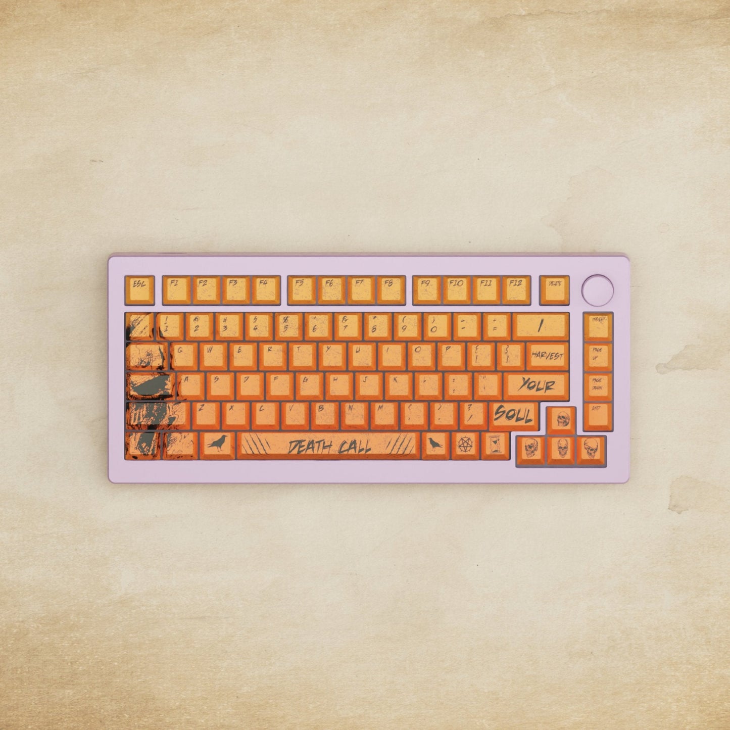 Monsgeek M1W - 75% Grim Reaper Mechanical Keyboard - Goblintechkeys