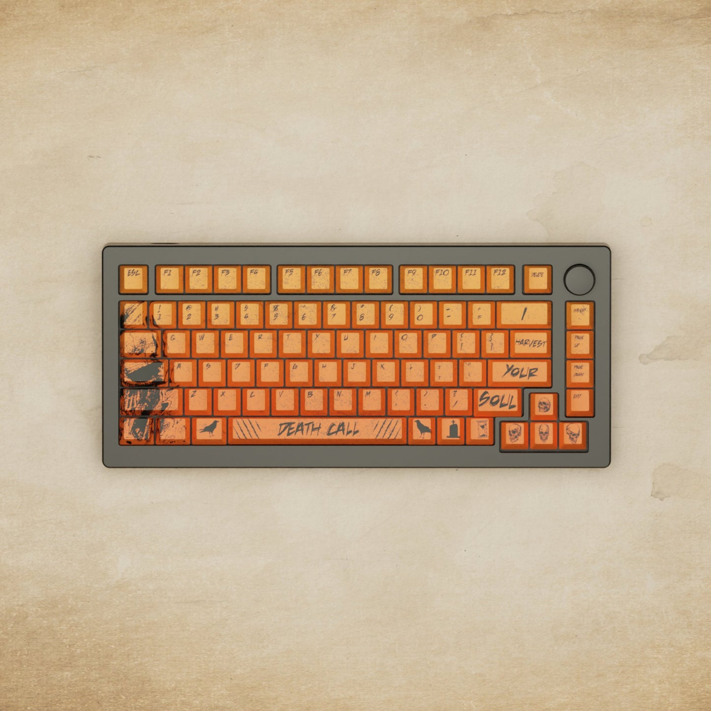 Monsgeek M1W - 75% Grim Reaper Mechanical Keyboard - Goblintechkeys