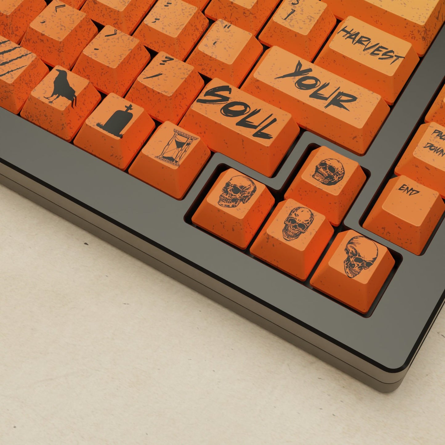 Monsgeek M1W - 75% Grim Reaper Mechanical Keyboard - Goblintechkeys