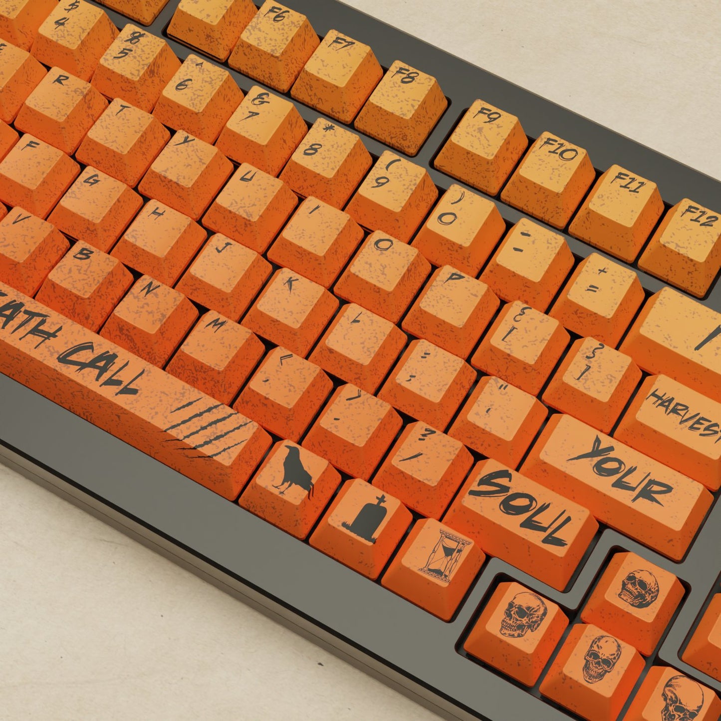 Monsgeek M1W - 75% Grim Reaper Mechanical Keyboard - Goblintechkeys