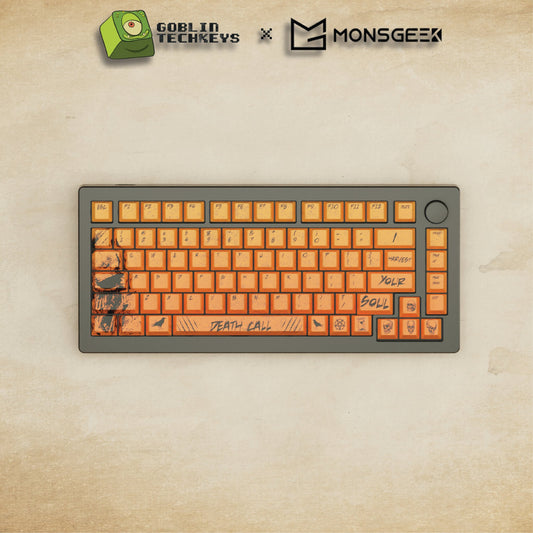 Monsgeek M1W - 75% Grim Reaper Mechanical Keyboard - Goblintechkeys